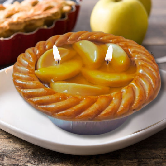 Cafe Delights Apple Pie Scented Soy Wax Candle