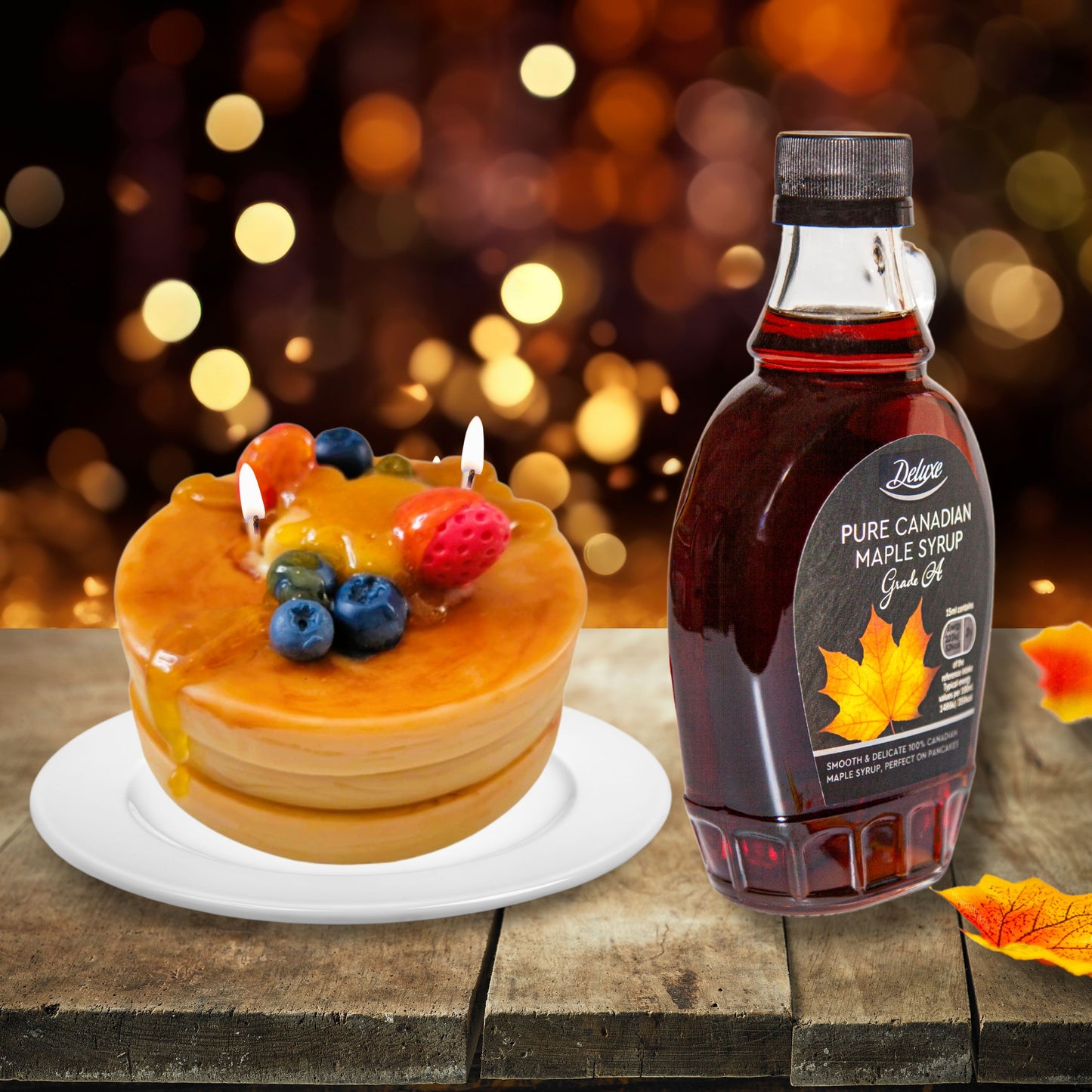Cafe Delights Country Pancakes Scented Soy Wax Candle