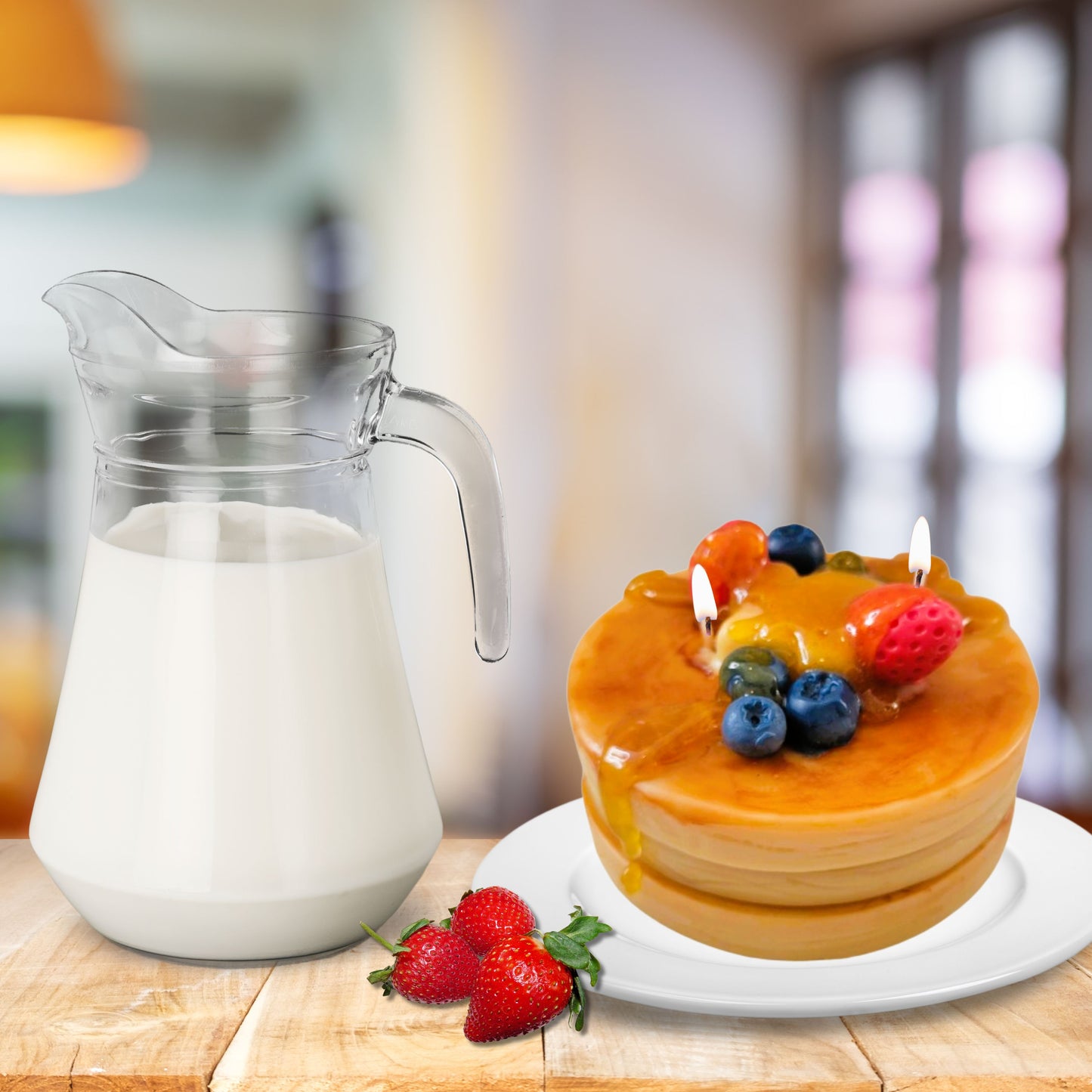 Cafe Delights Country Pancakes Scented Soy Wax Candle