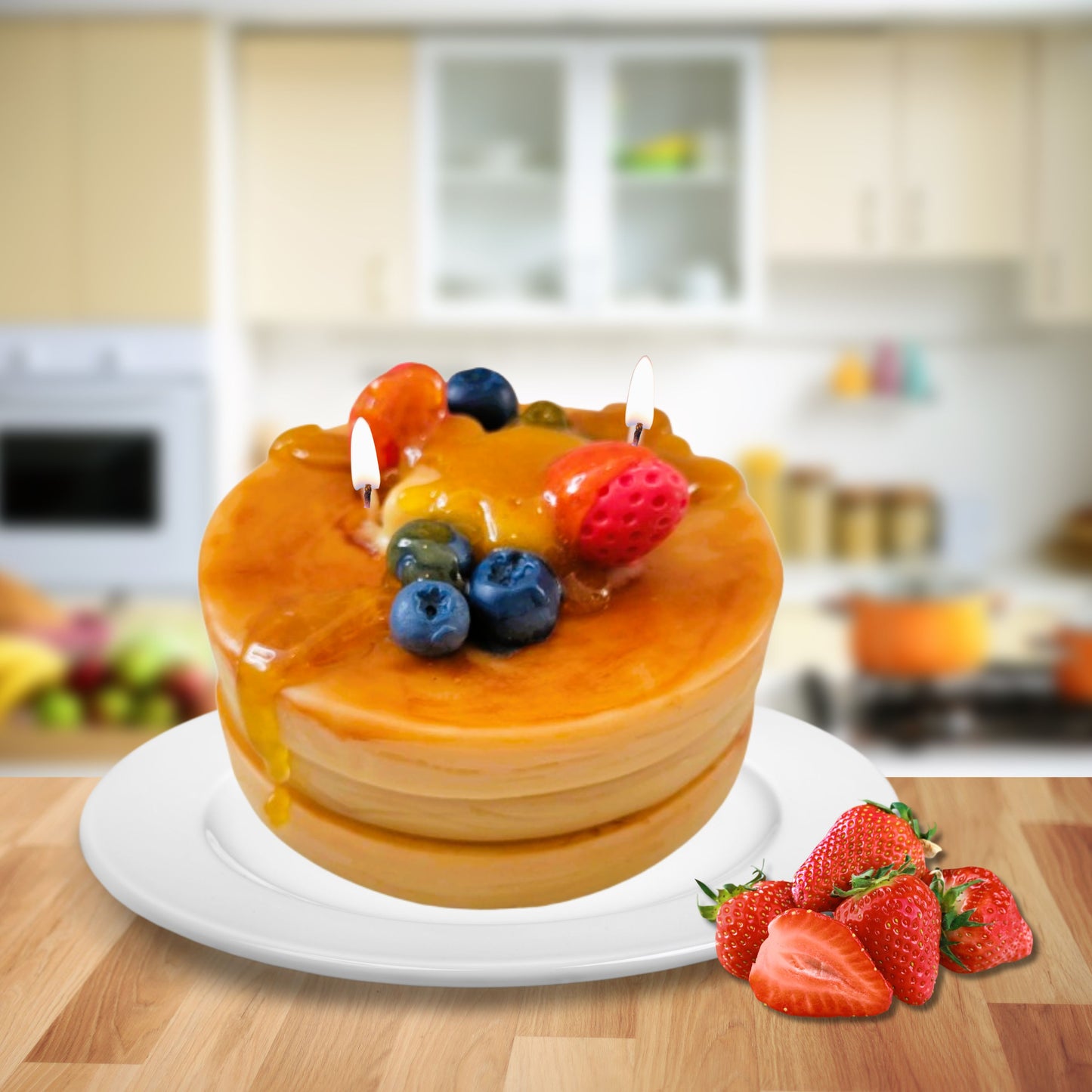 Cafe Delights Country Pancakes Scented Soy Wax Candle