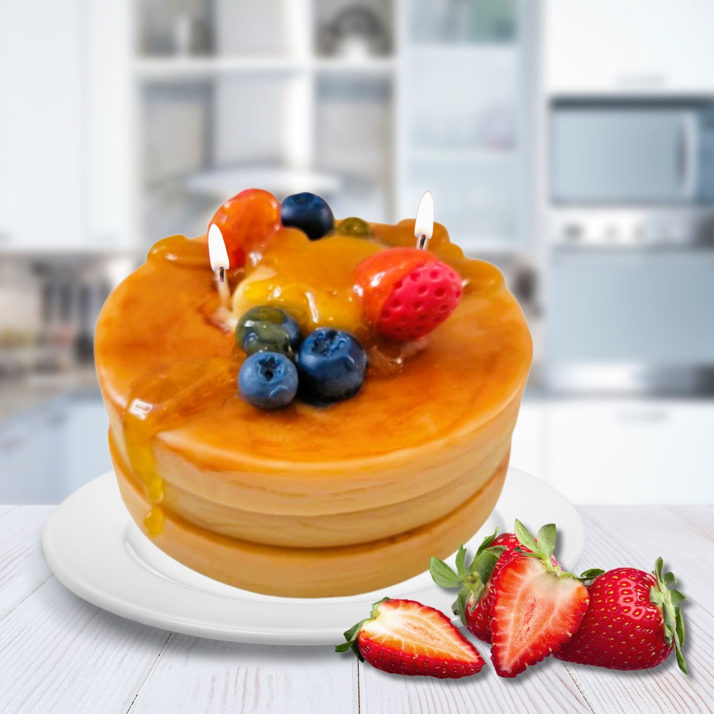 Cafe Delights Country Pancakes Scented Soy Wax Candle