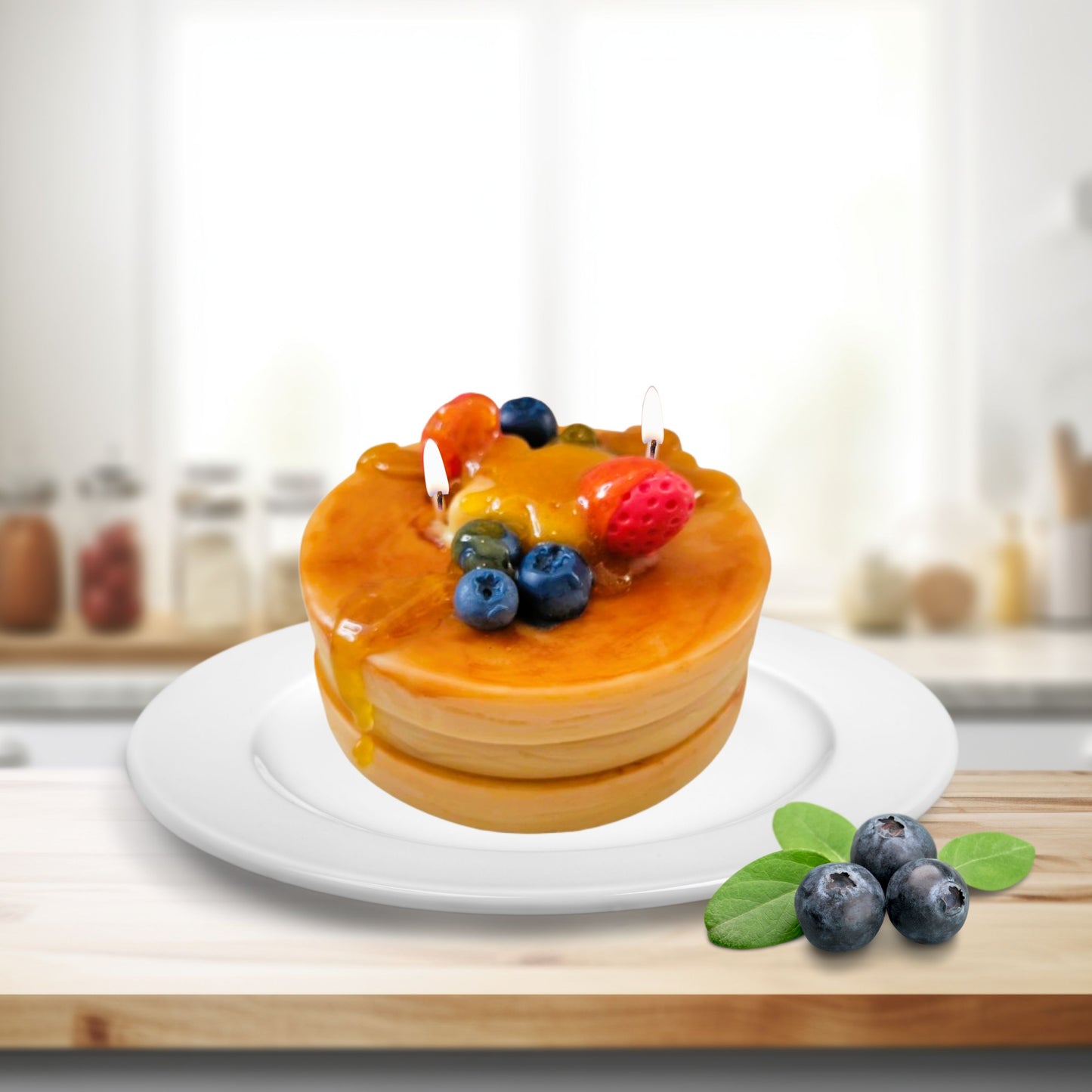 Cafe Delights Country Pancakes Scented Soy Wax Candle