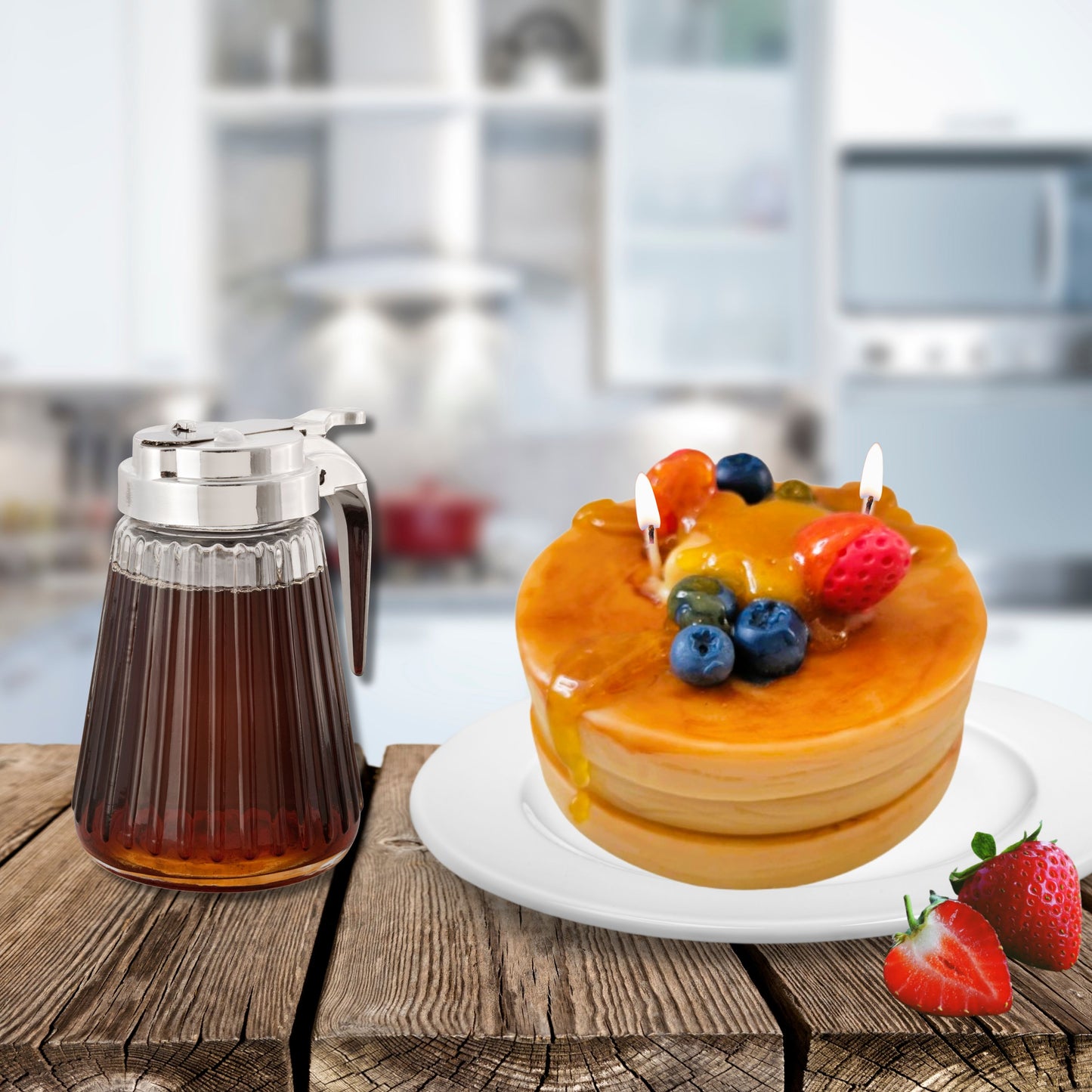 Cafe Delights Country Pancakes Scented Soy Wax Candle
