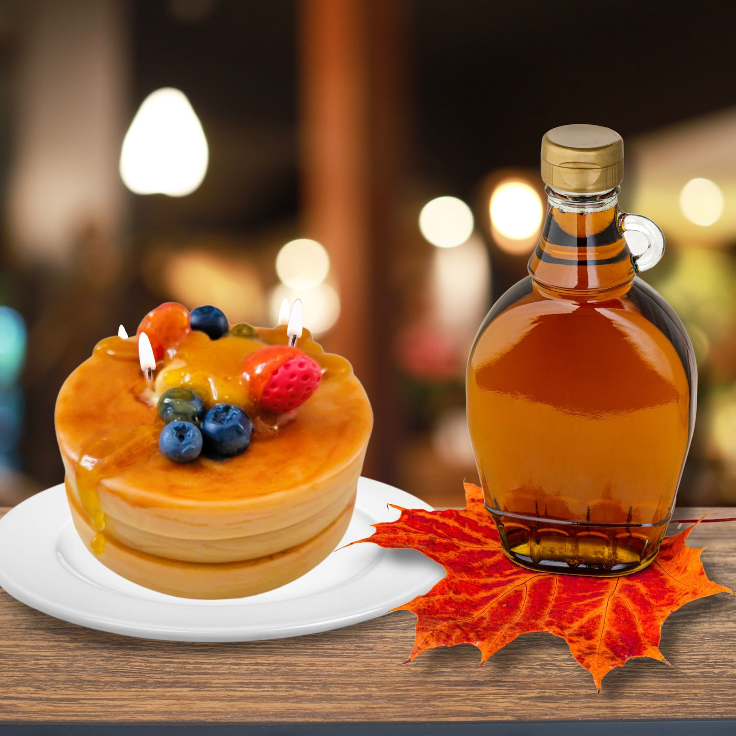 Cafe Delights Country Pancakes Scented Soy Wax Candle