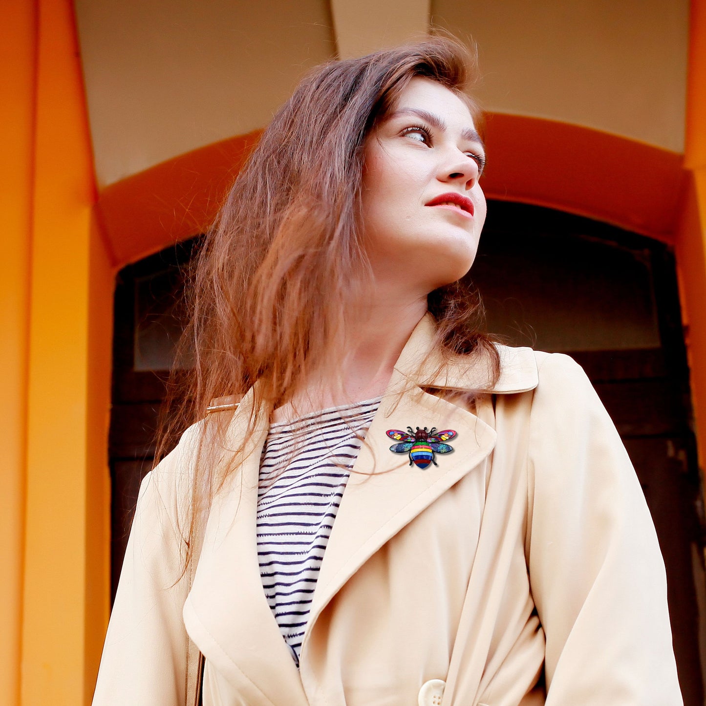 Honeybee Statement Brooch Pin Collection