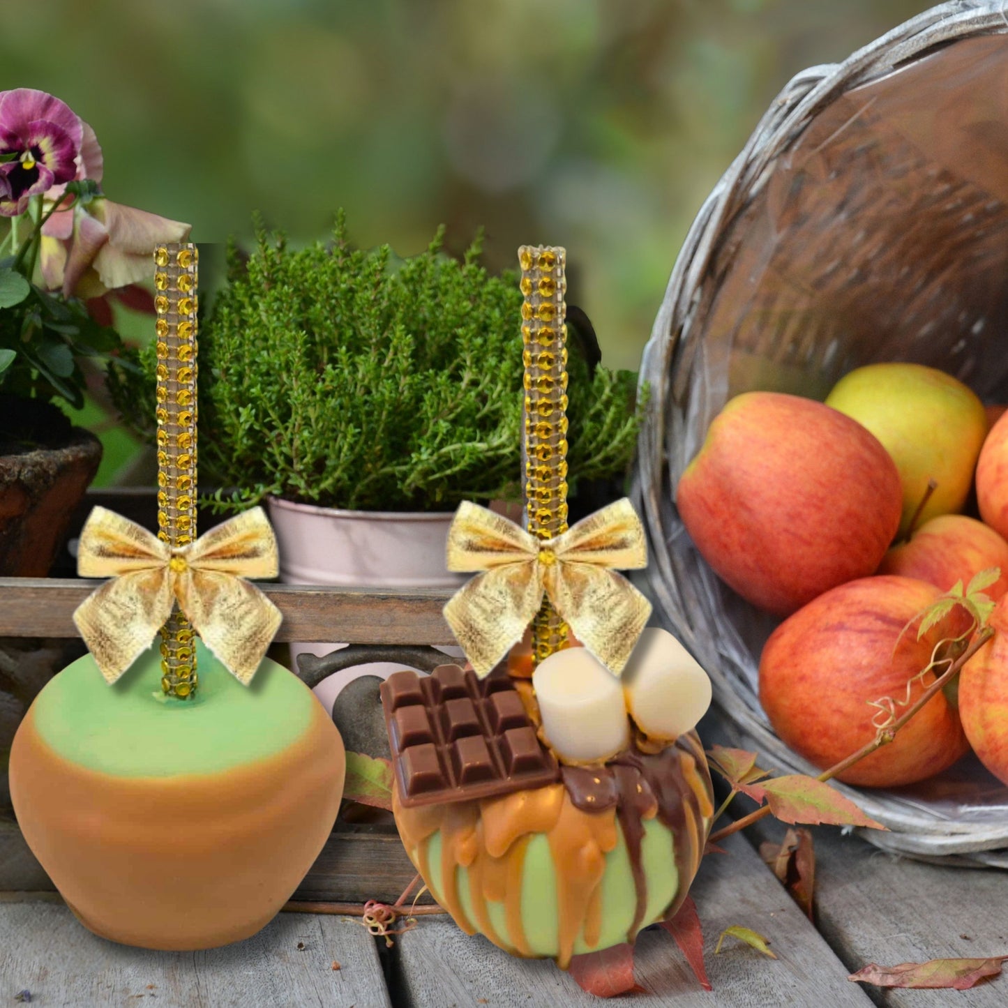 Cafe Delights Candy Apple Scented Soy Wax Melt Collection