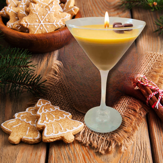 Cafe Delights Chocolate Martini Scented Soy Wax Candle