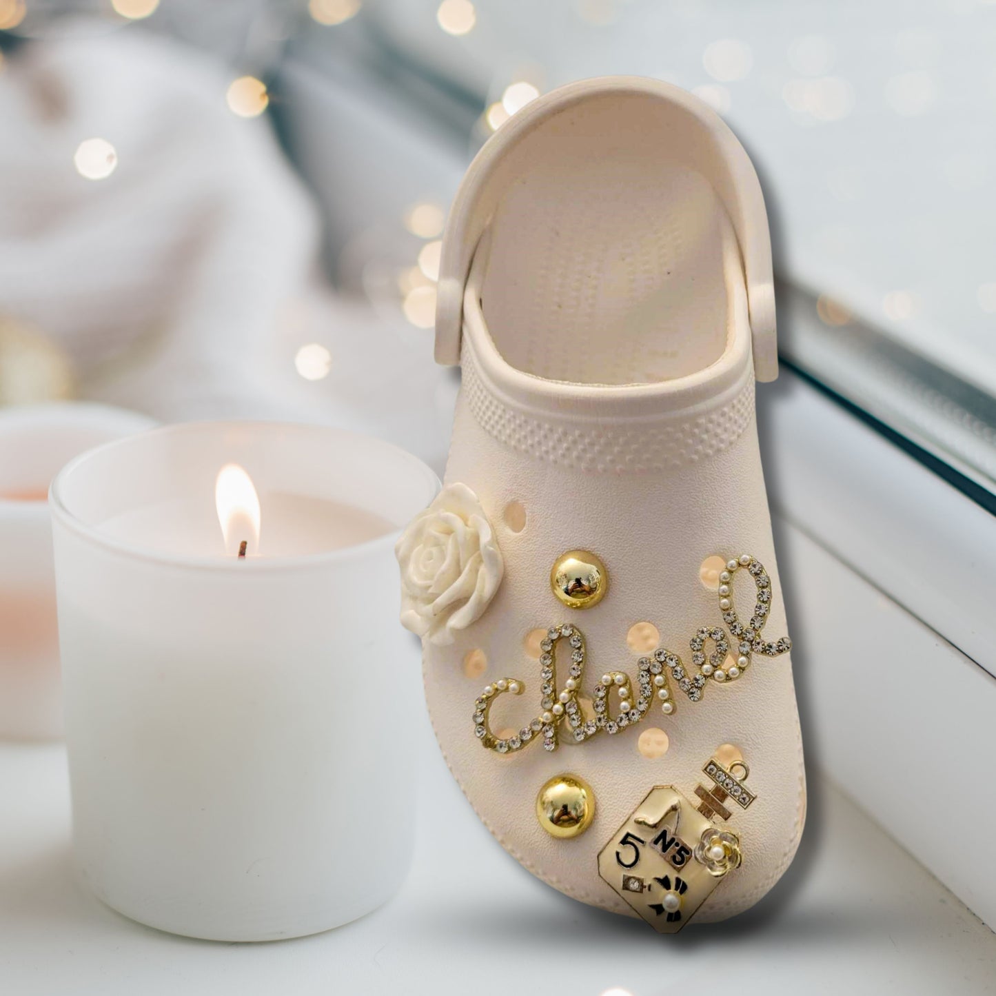 Luxury Gold Chanelista Shoe Charms