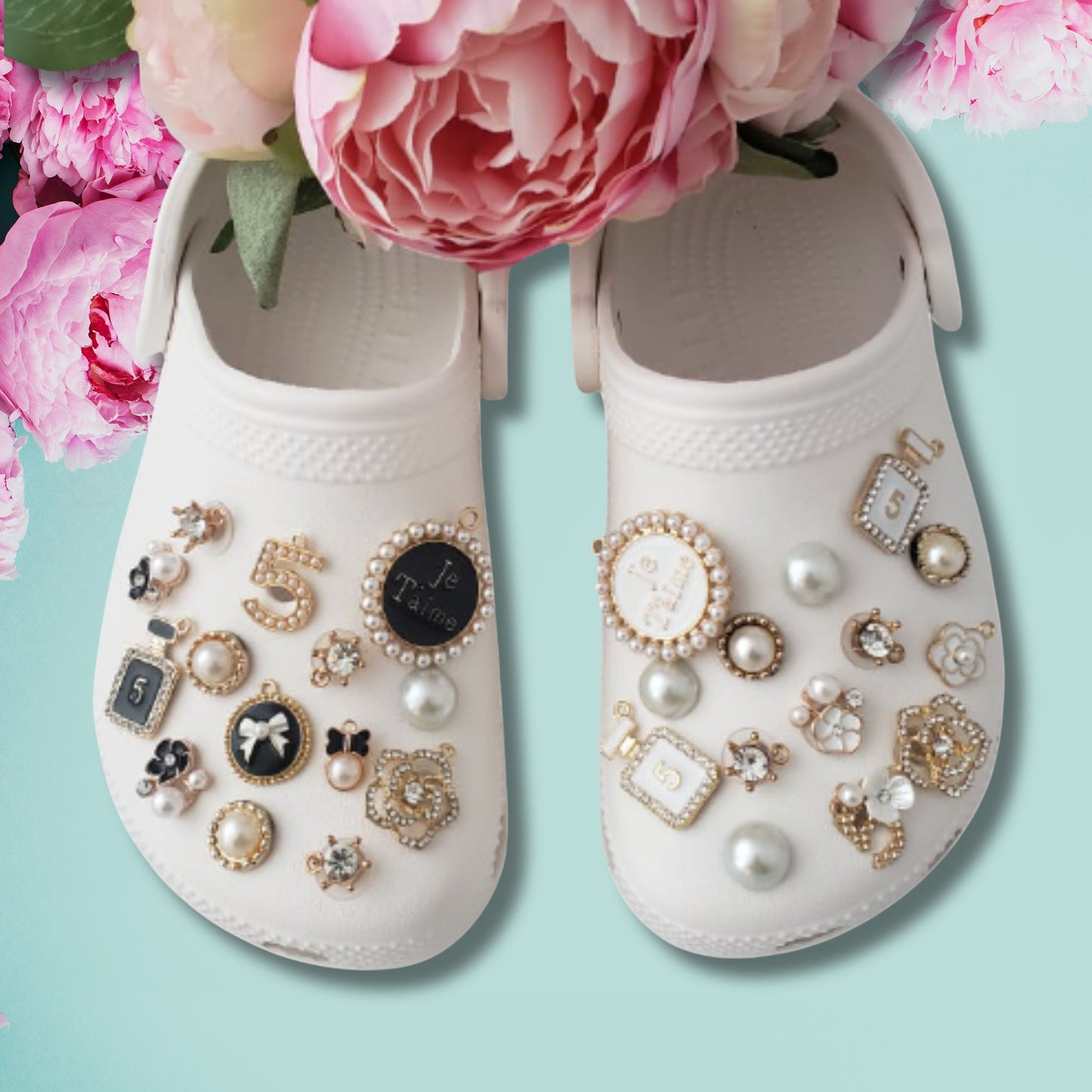 Luxury Bridal Glam Shoe Charms