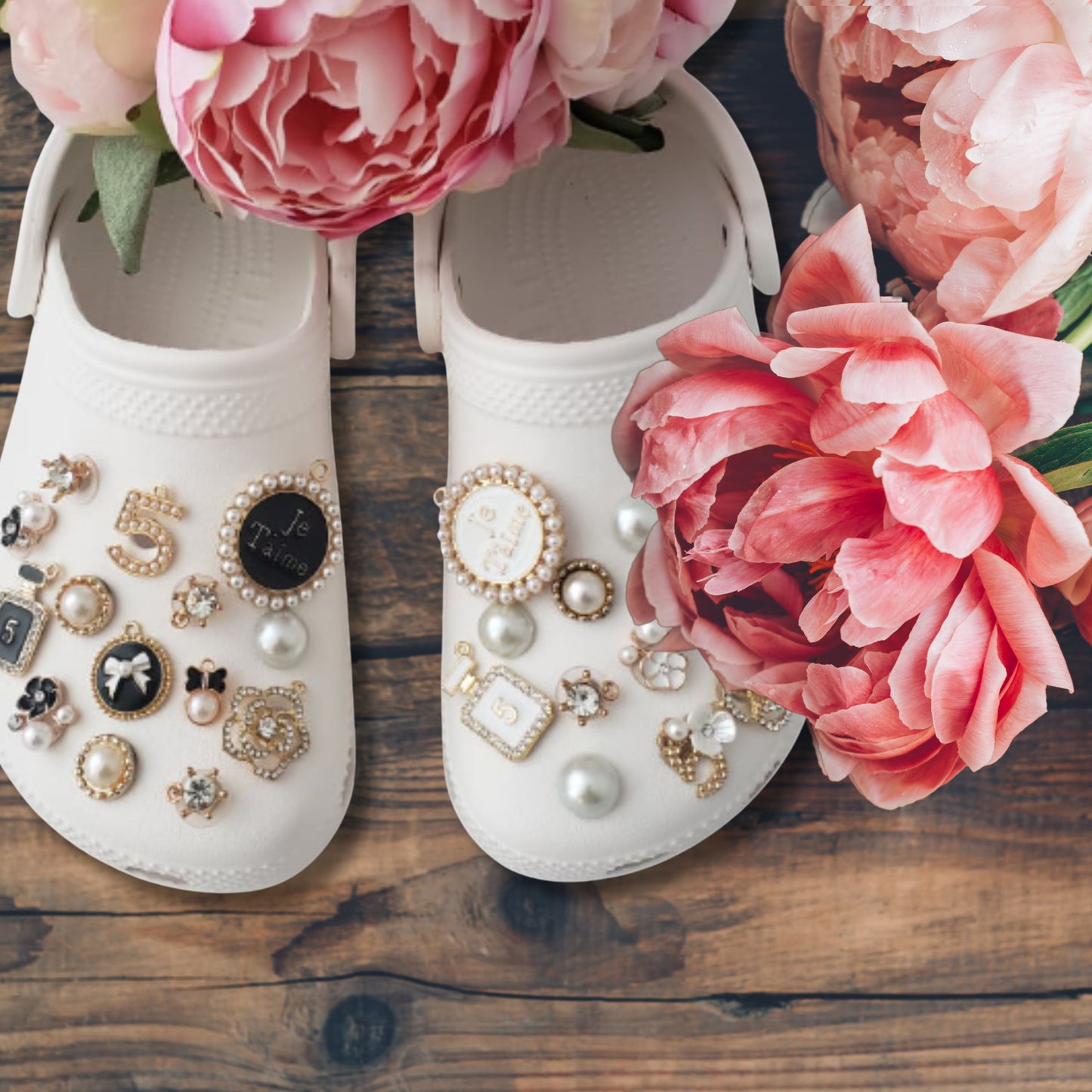 Luxury Bridal Glam Shoe Charms
