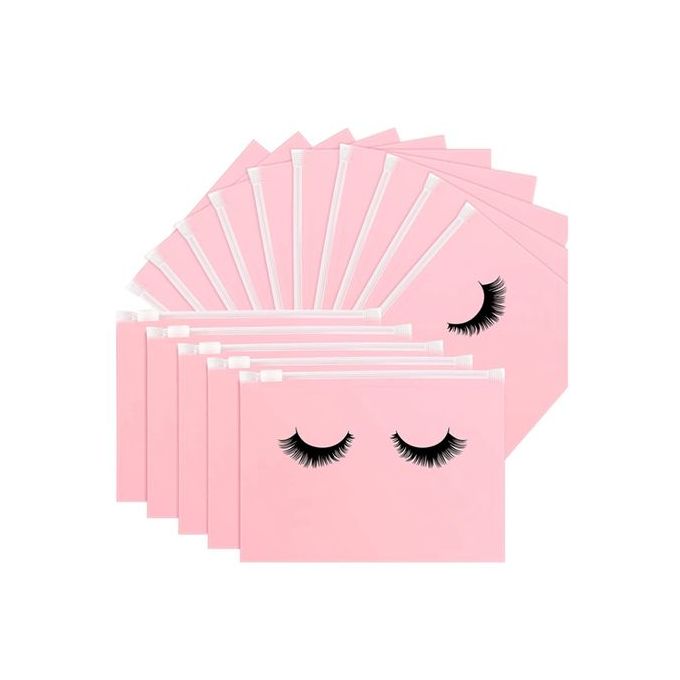 Light Pink Lash Kit Eyelashes Makeup Bag