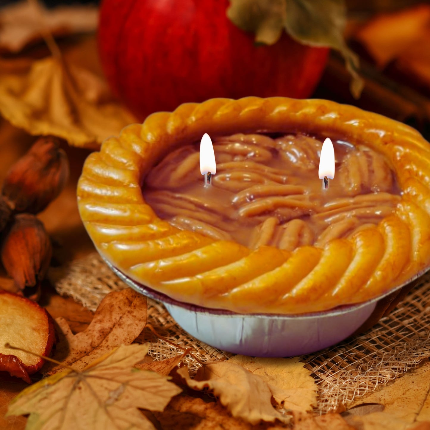 Cafe Delights Pecan Pie Scented Soy Wax Candle