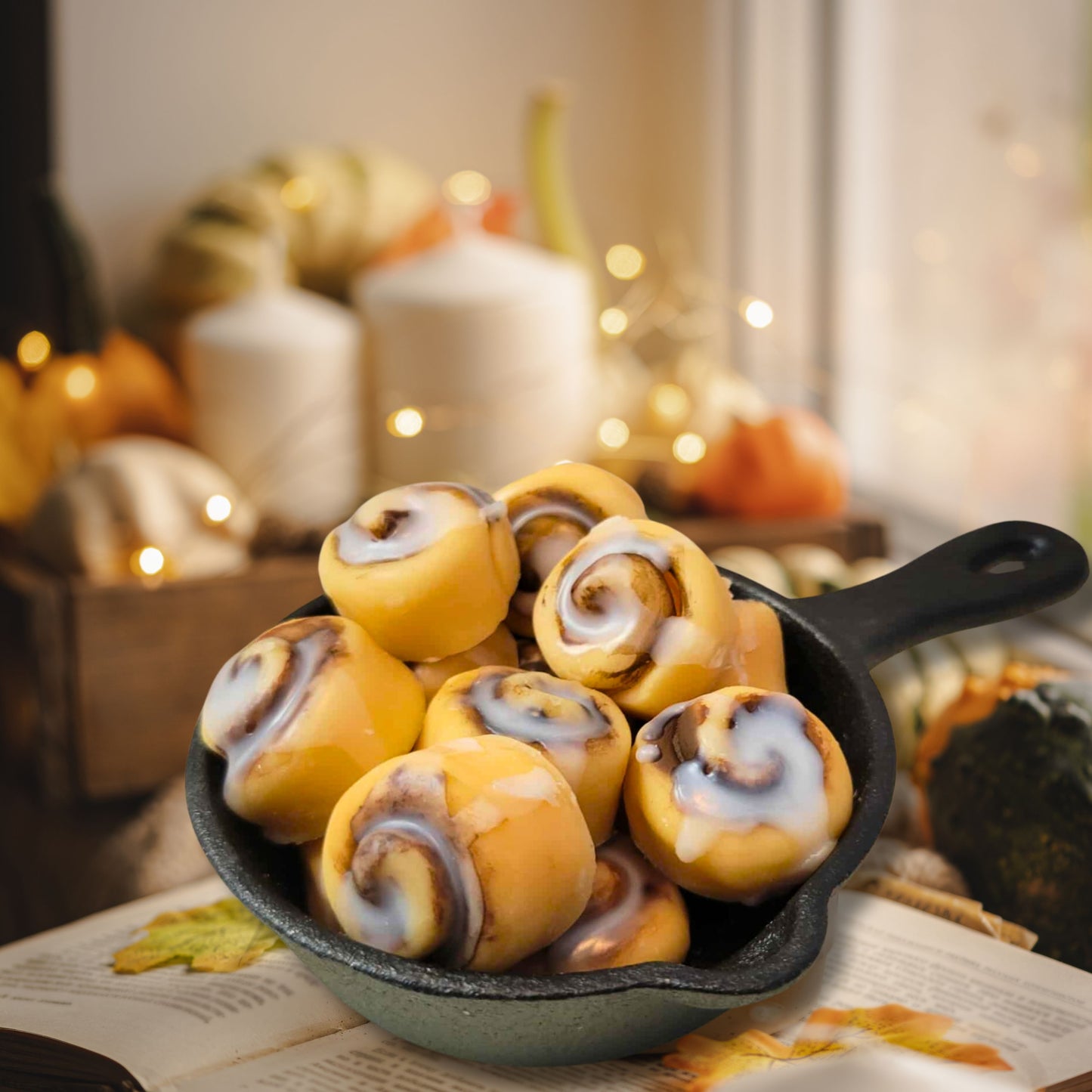 Carnival Delights Mini Cinnamon Bun Soy Wax Melts