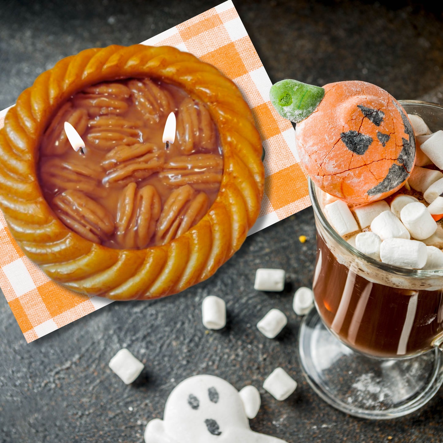 Cafe Delights Pecan Pie Scented Soy Wax Candle