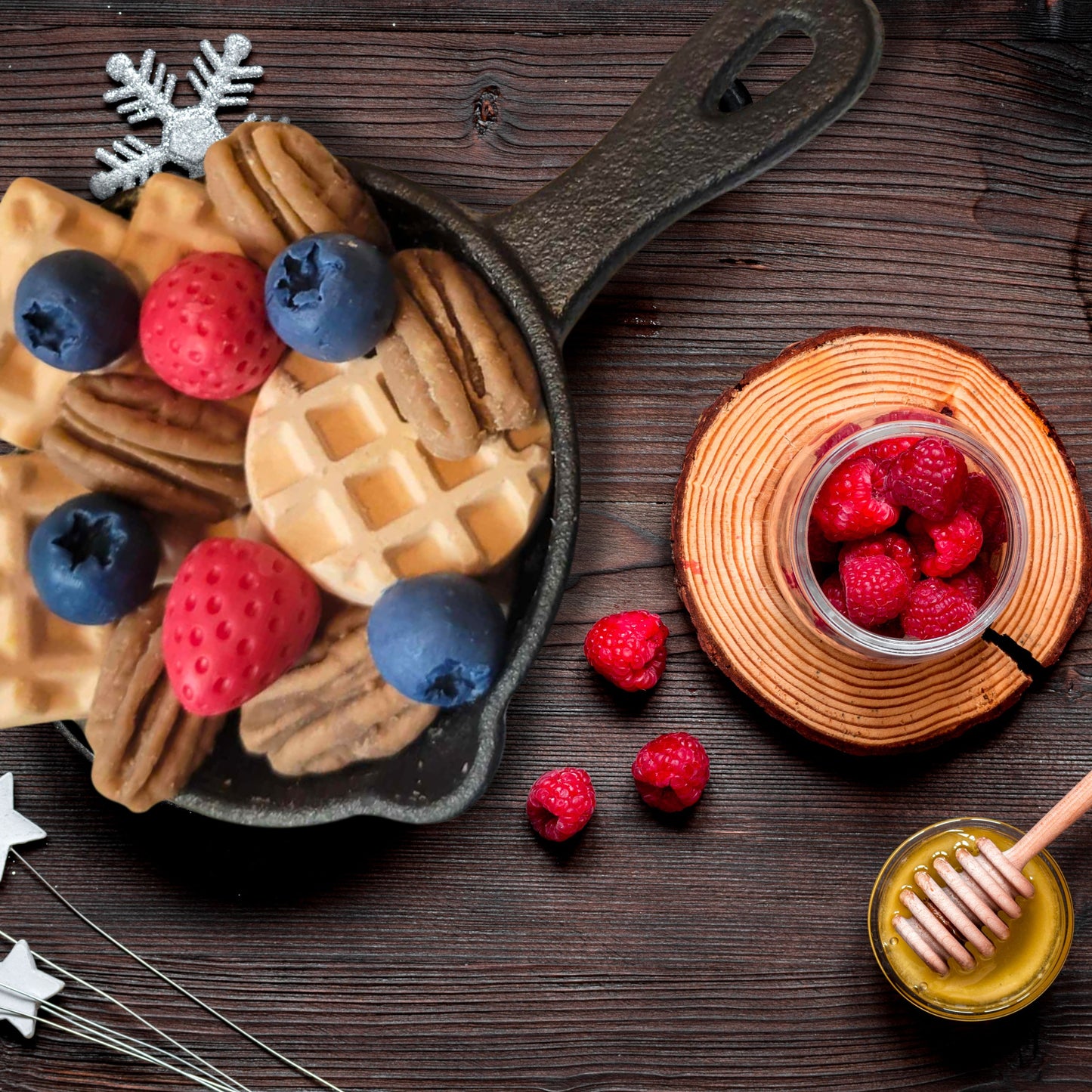 Cafe Delights Waffle Soy Wax Melt Collection