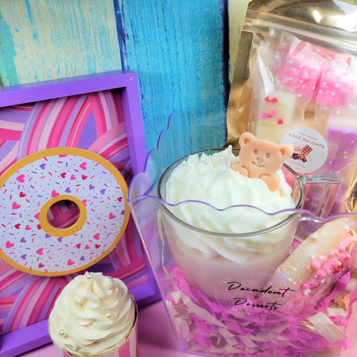 Cafe Delights Valentine's Scented Soy Candle Gift Set 337 ml/ 11.4 oz