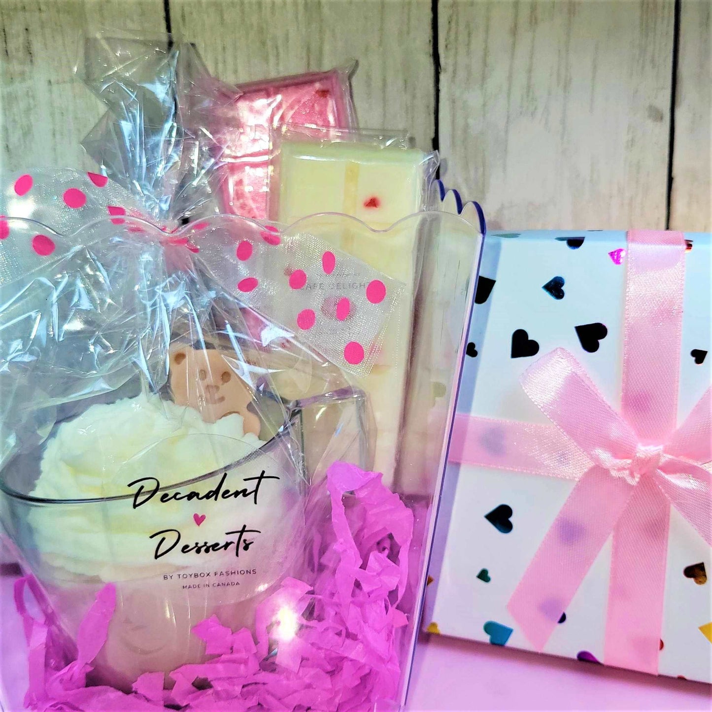 Cafe Delights Valentine's Scented Soy Candle Gift Set 337 ml/ 11.4 oz