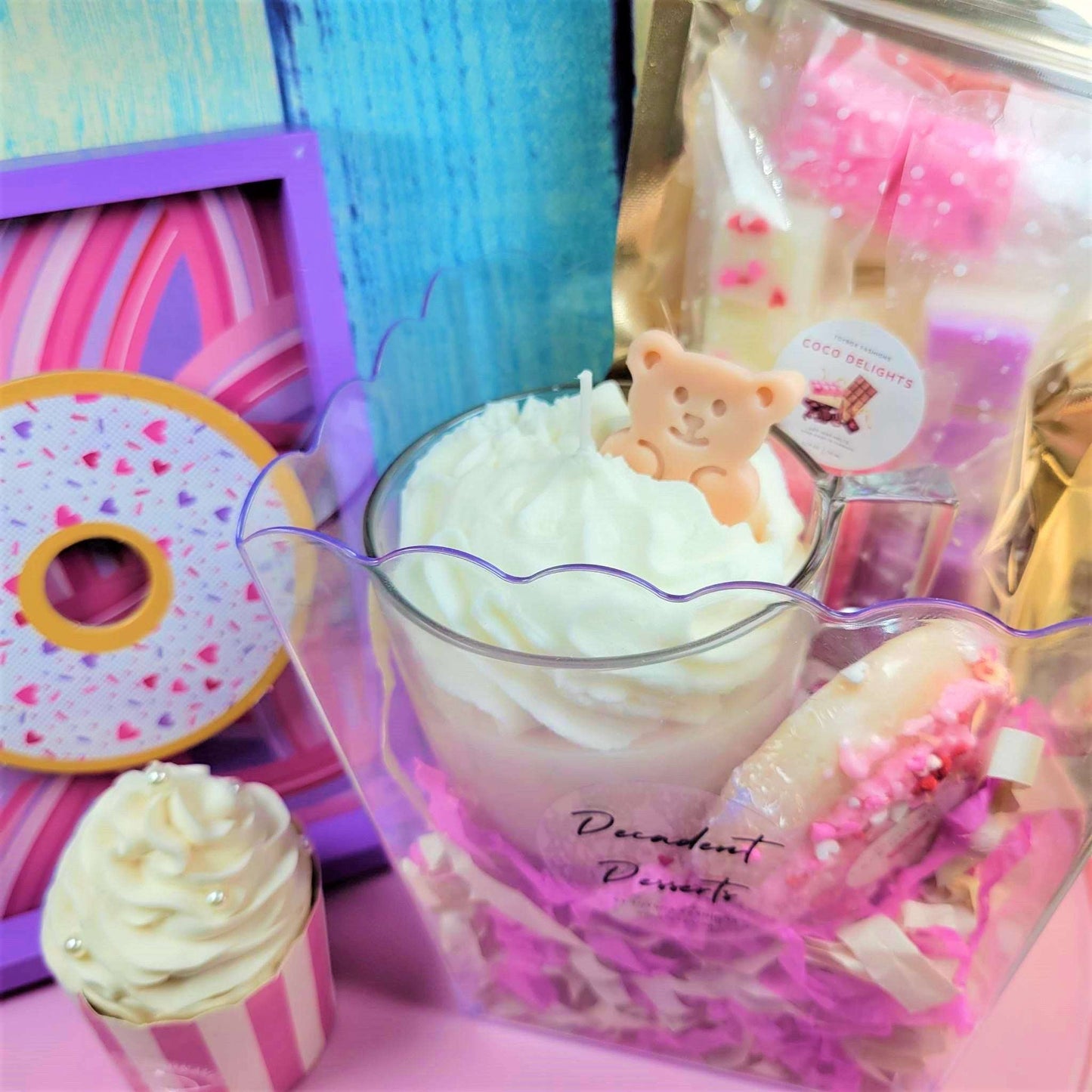 Cafe Delights Valentine's Scented Soy Candle Gift Set 337 ml/ 11.4 oz
