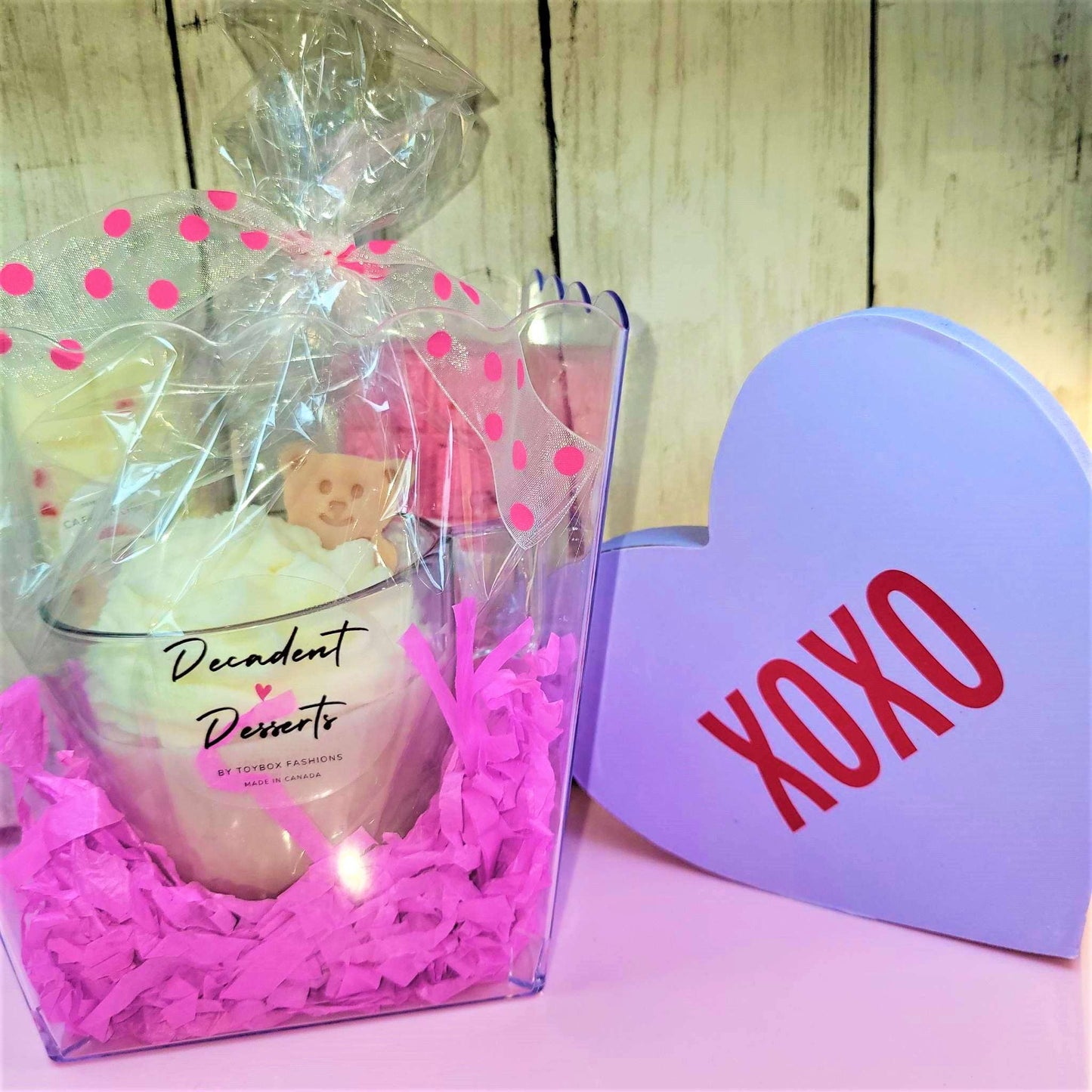 Cafe Delights Valentine's Scented Soy Candle Gift Set 337 ml/ 11.4 oz