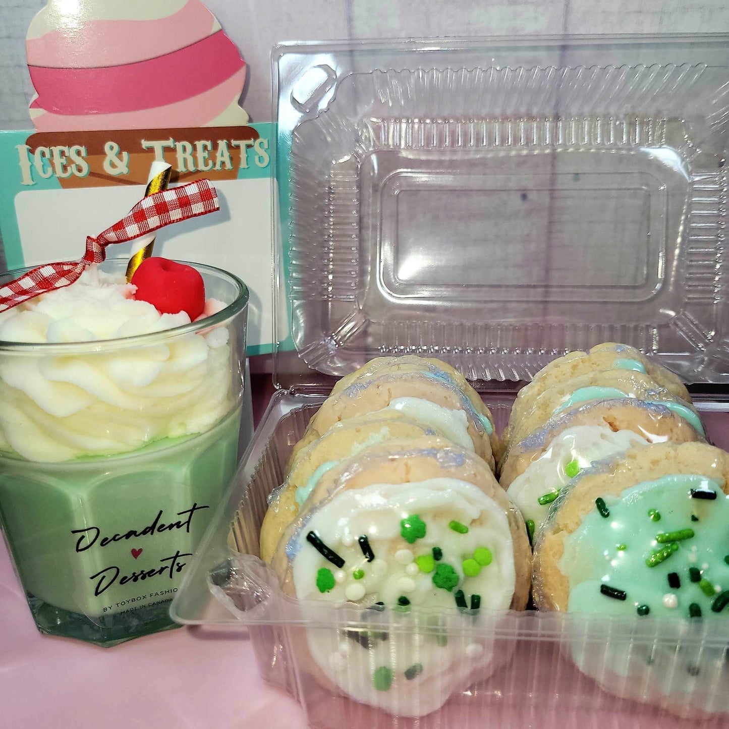 Cafe Delights Mint Vanilla Cookie Scented Soy Wax Melts 50 ml/ 1.7 ml