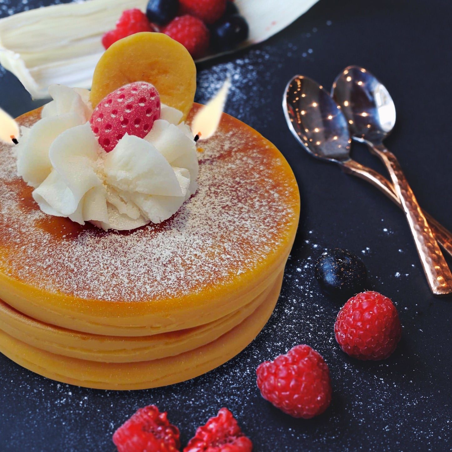 Cafe Delights Strawberry Pancakes Scented Soy Wax Candle