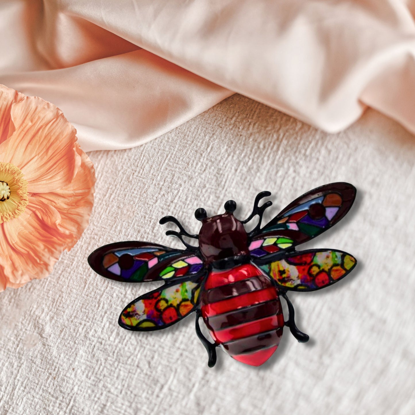 Honeybee Statement Brooch Pin Collection