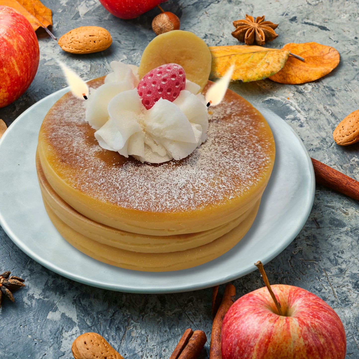 Cafe Delights Strawberry Pancakes Scented Soy Wax Candle