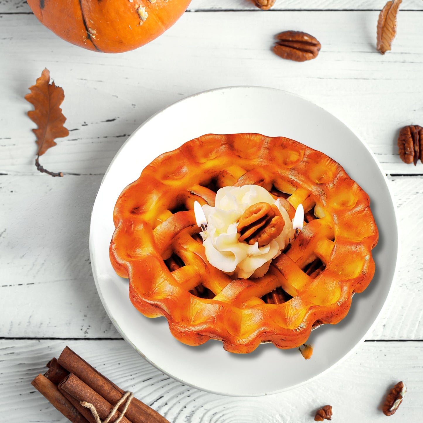 Cafe Delights Homestyle Pecan Pie Scented Soy Wax Candle