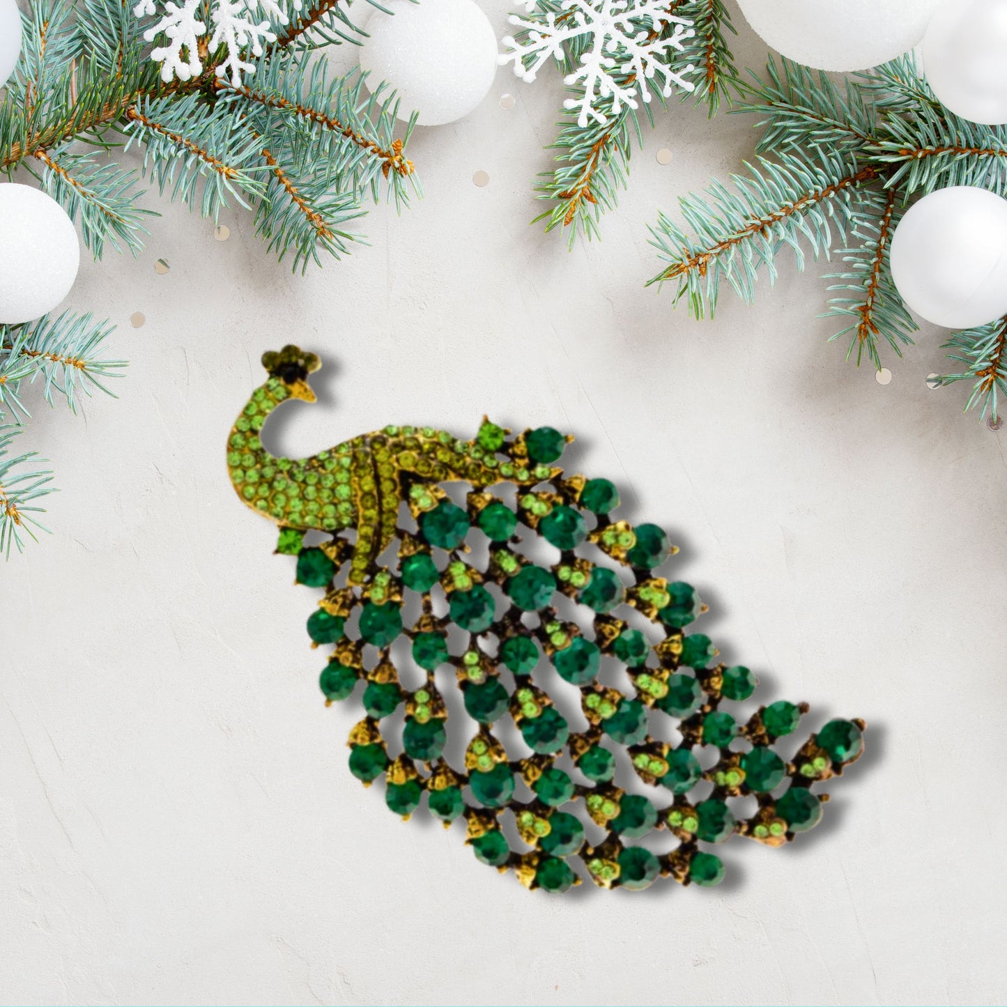 Rhinestone Statement Brooch Pin Collection