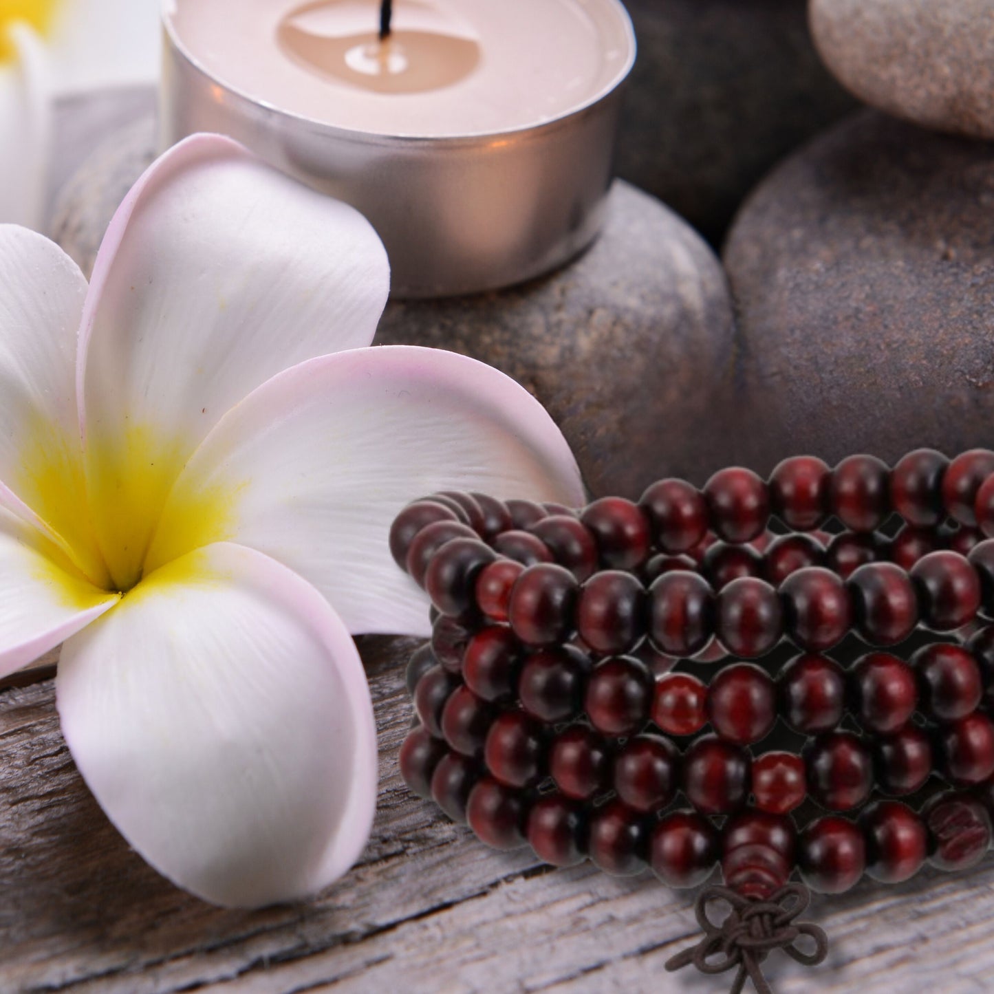 Natural Brown Sandalwood Healing Bracelet Necklace