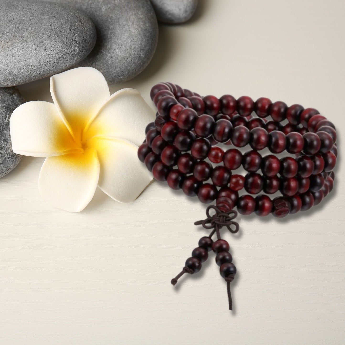 Natural Brown Sandalwood Healing Bracelet Necklace