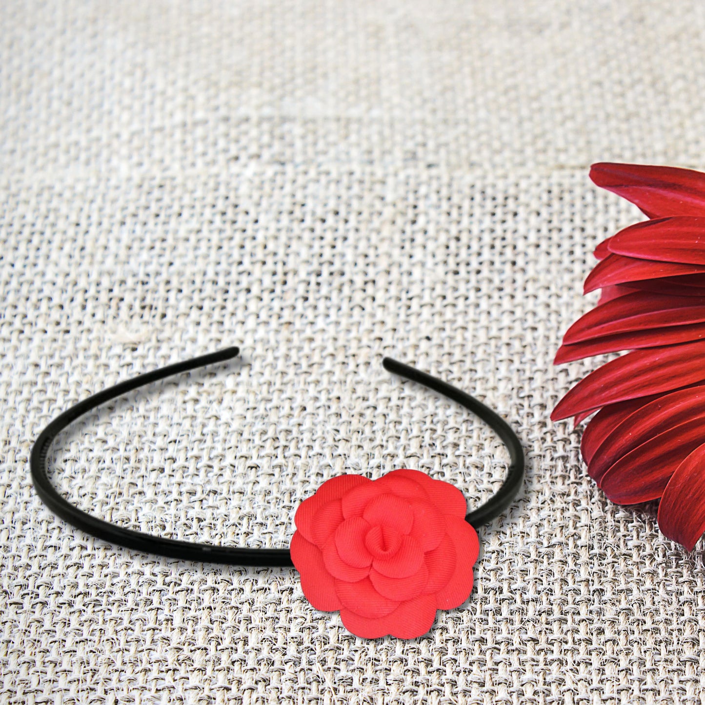 Luxury Camellia Flower Headband