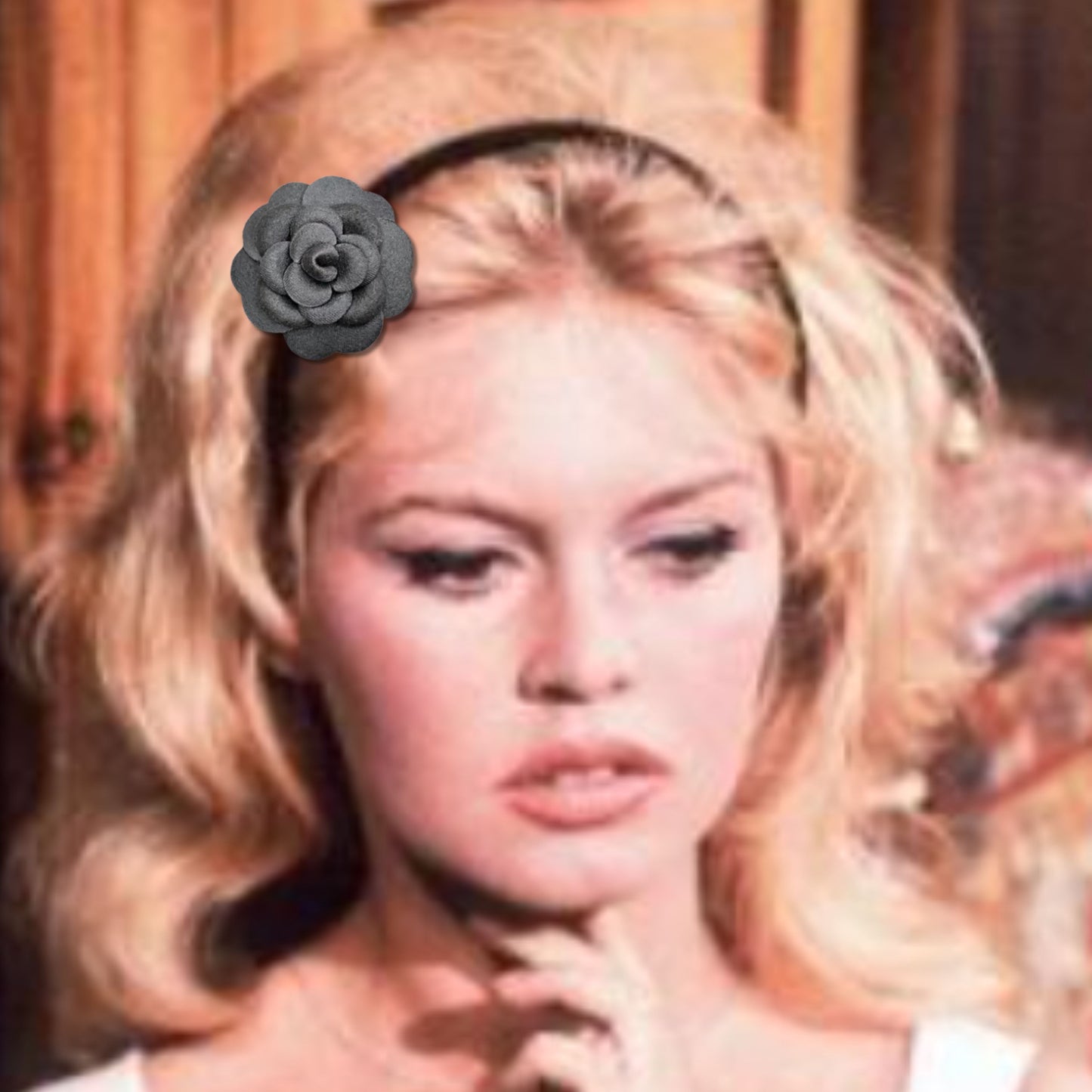 Luxury Camellia Flower Headband