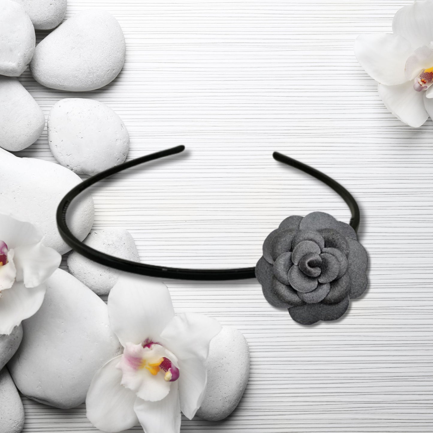 Luxury Camellia Flower Headband