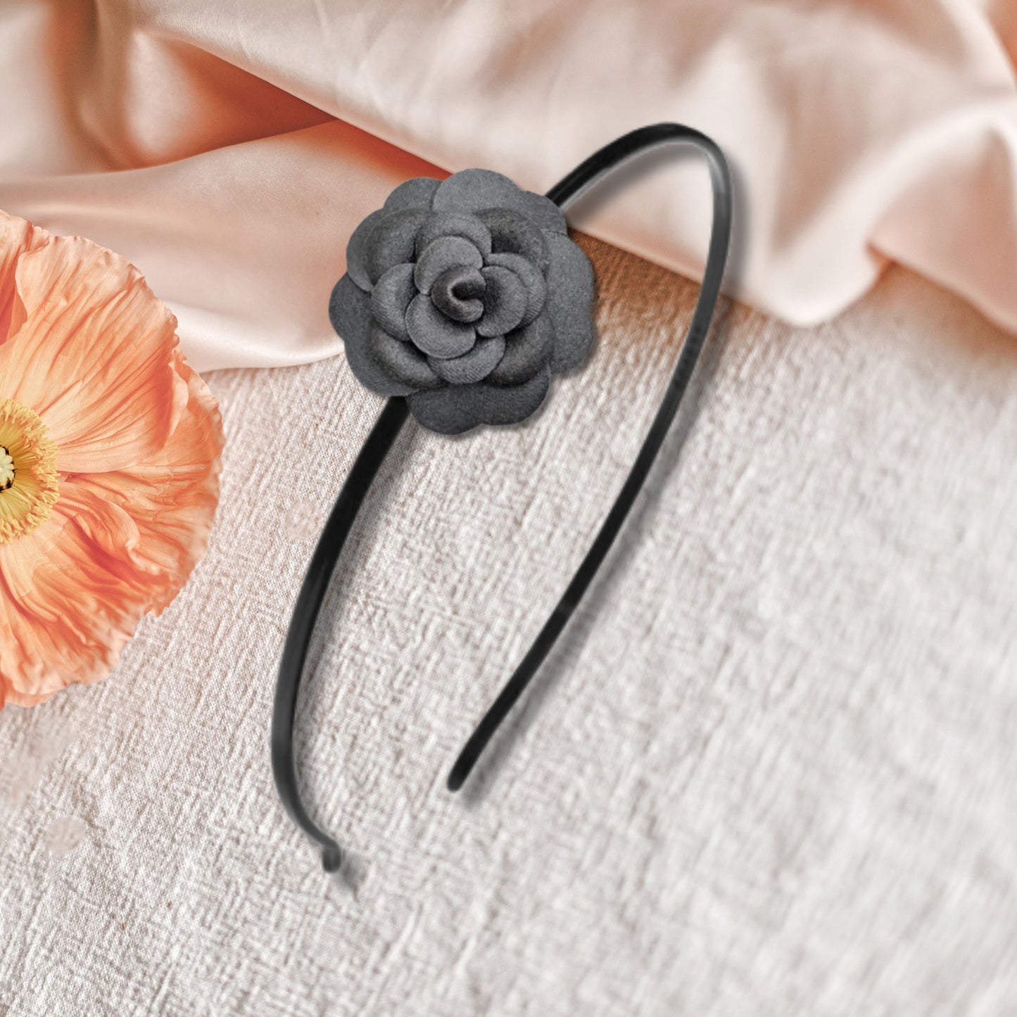 Luxury Camellia Flower Headband