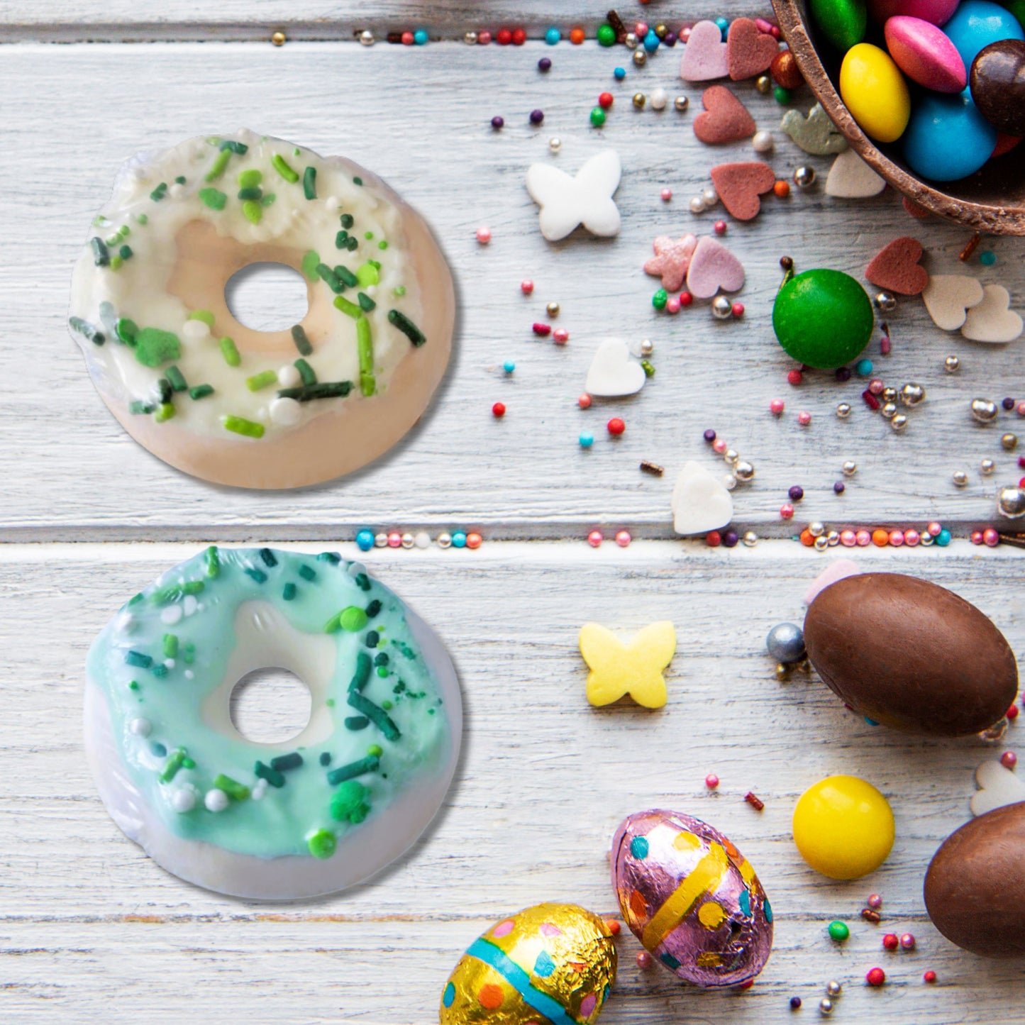 Cafe Delights Mint Chocolate Donut Scented Soy Wax Melts