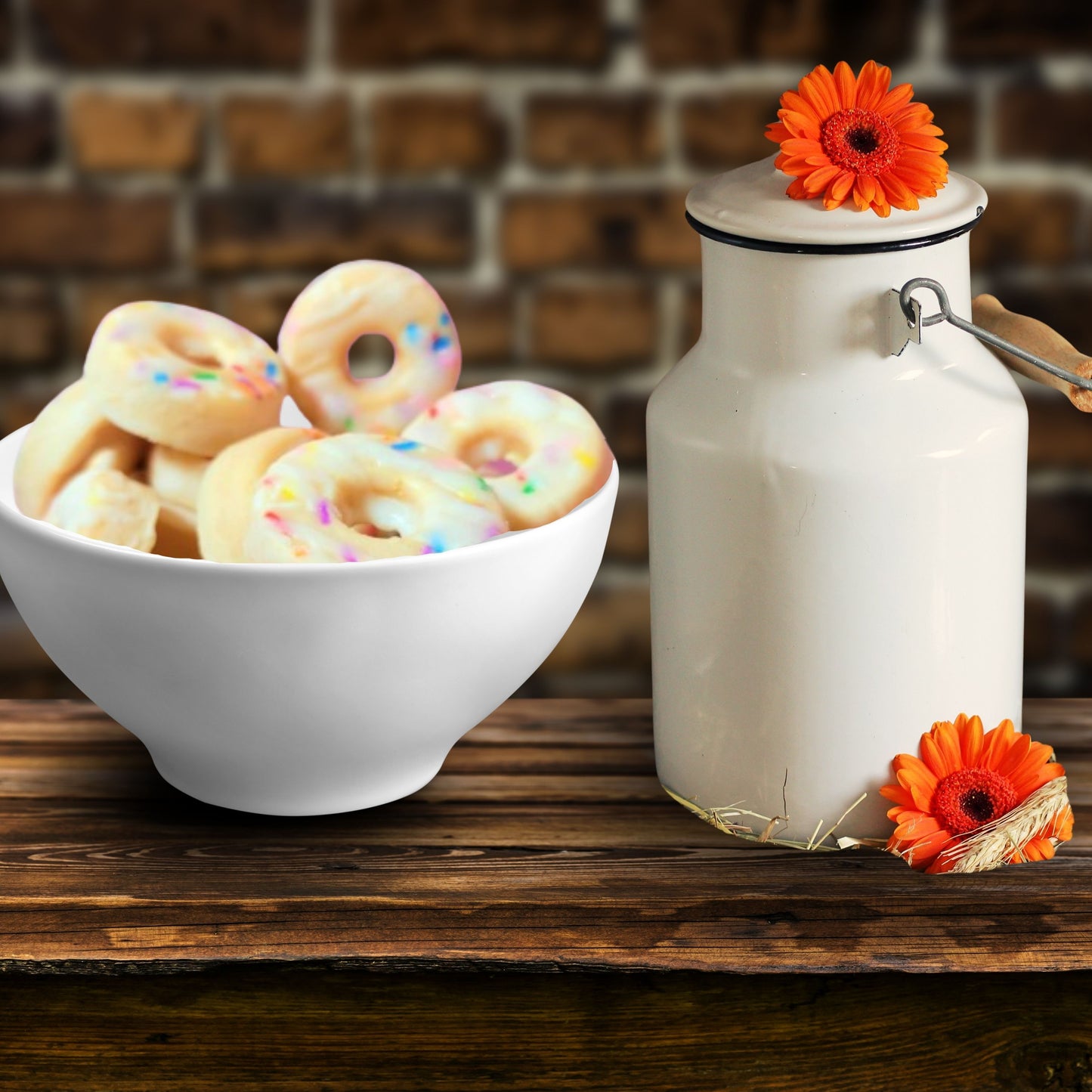 Cafe Delights Warm Birthday Cake Donut Scented Soy Wax Melts