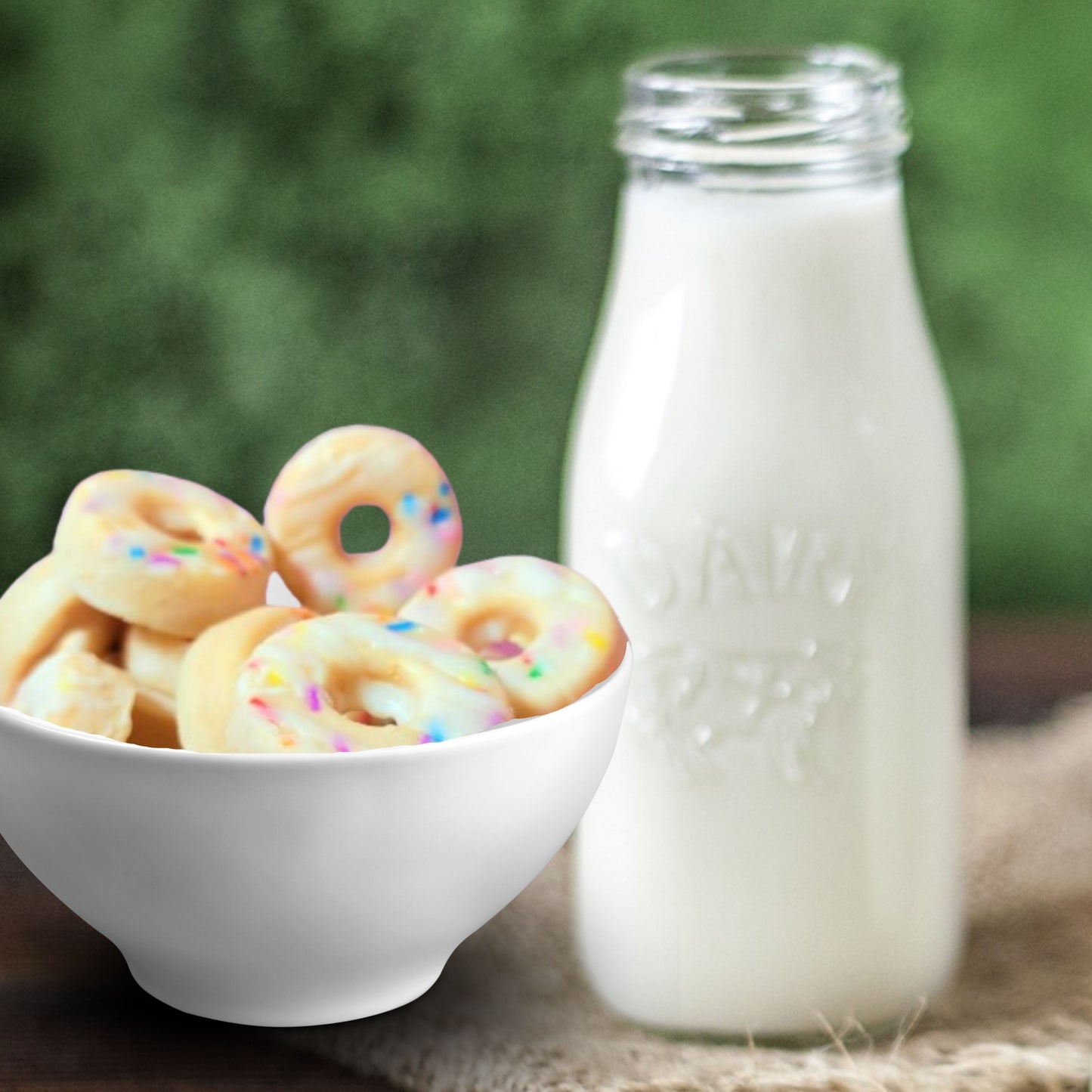 Cafe Delights Warm Birthday Cake Donut Scented Soy Wax Melts