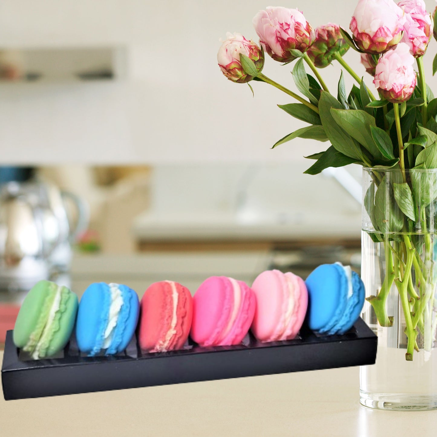 Cafe Delights Large Macaron Scented Wax Melts Gift Set