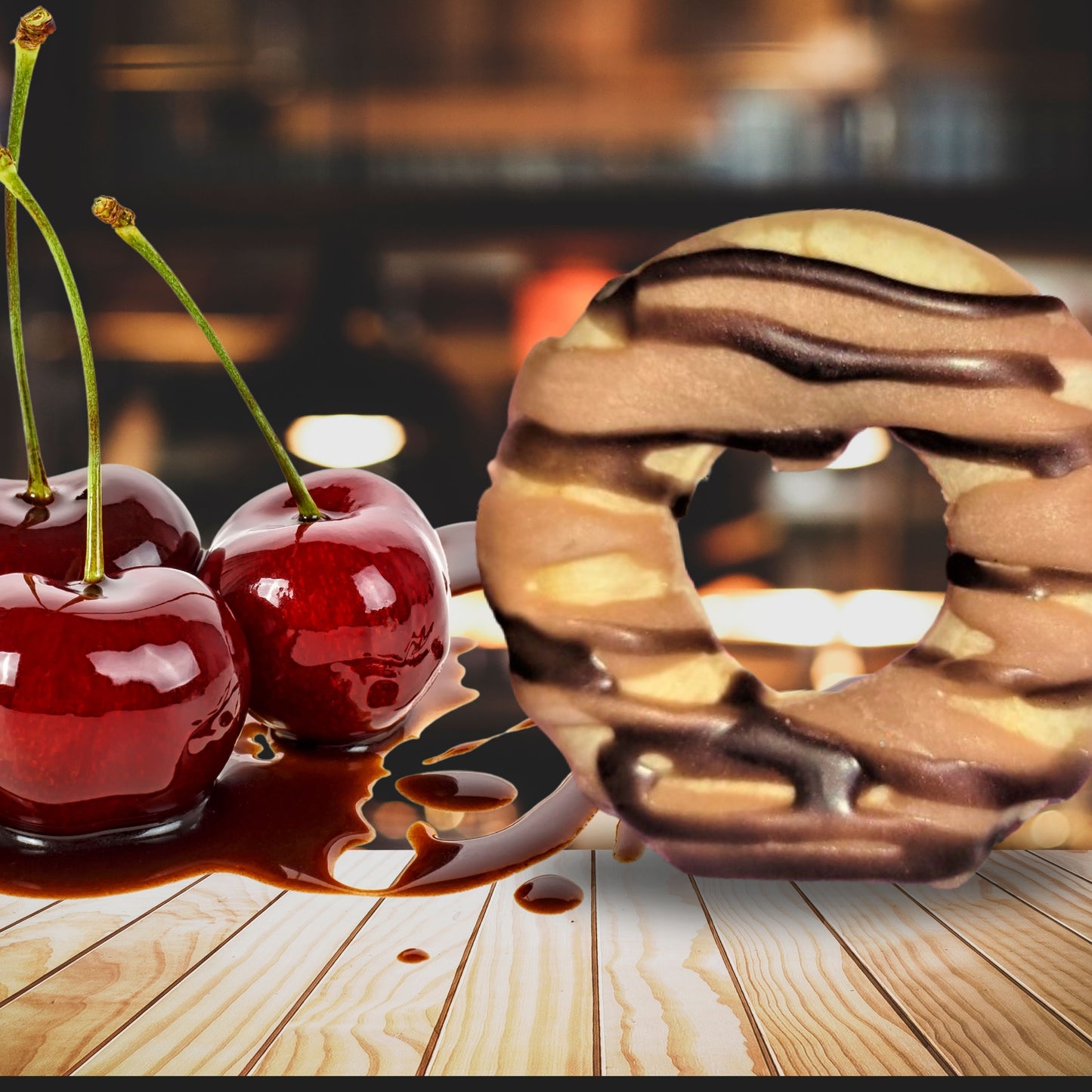 Cafe Delights Caramel Fudge Drizzle Scented Soy Wax Melts