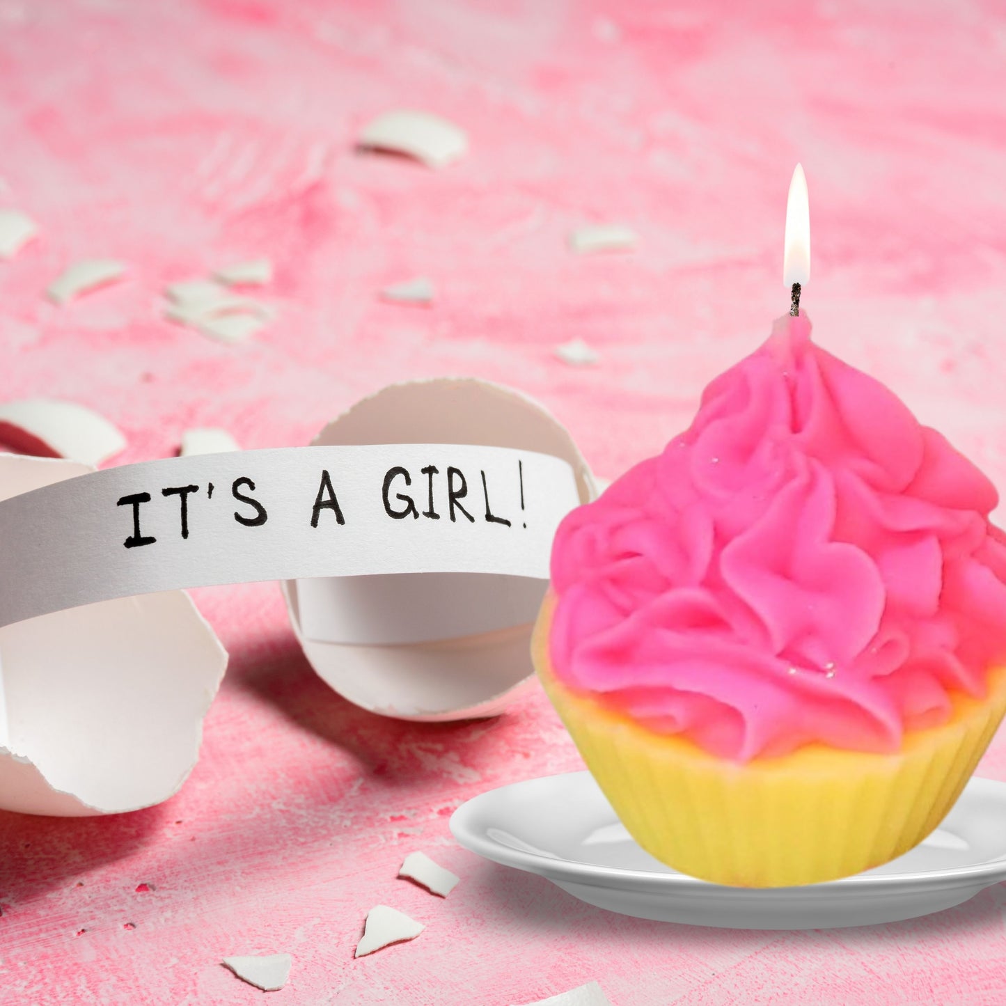 Spring Delights Baby Shower Cupcake Scented Soy Wax Candles