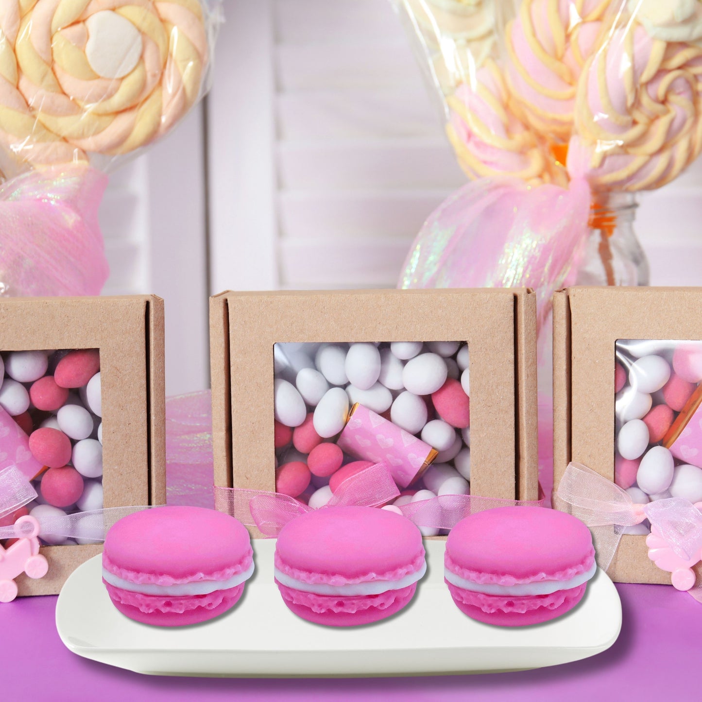 Cafe Delights Macaron Scented Wax Melt Collection