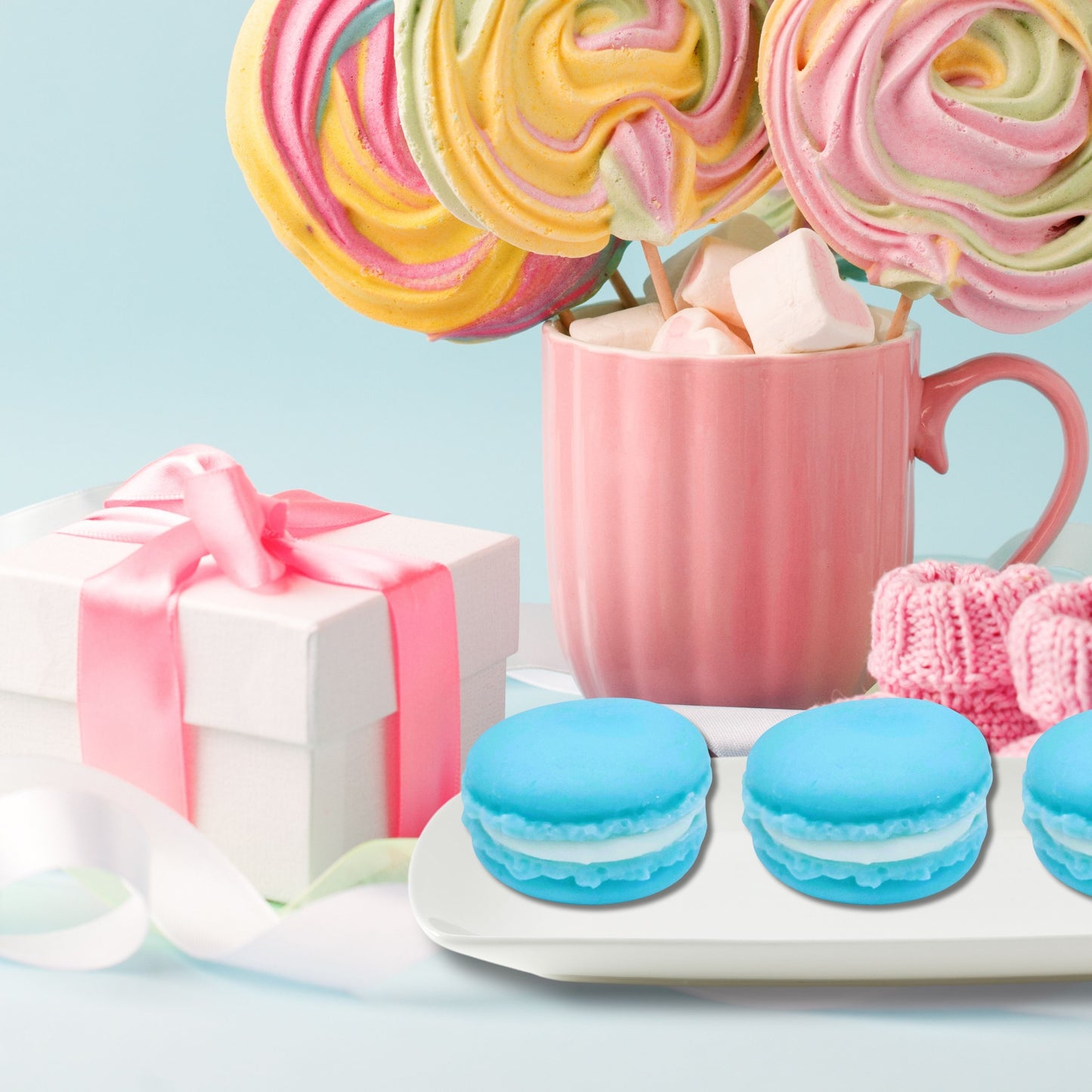 Cafe Delights Macaron Scented Wax Melt Collection