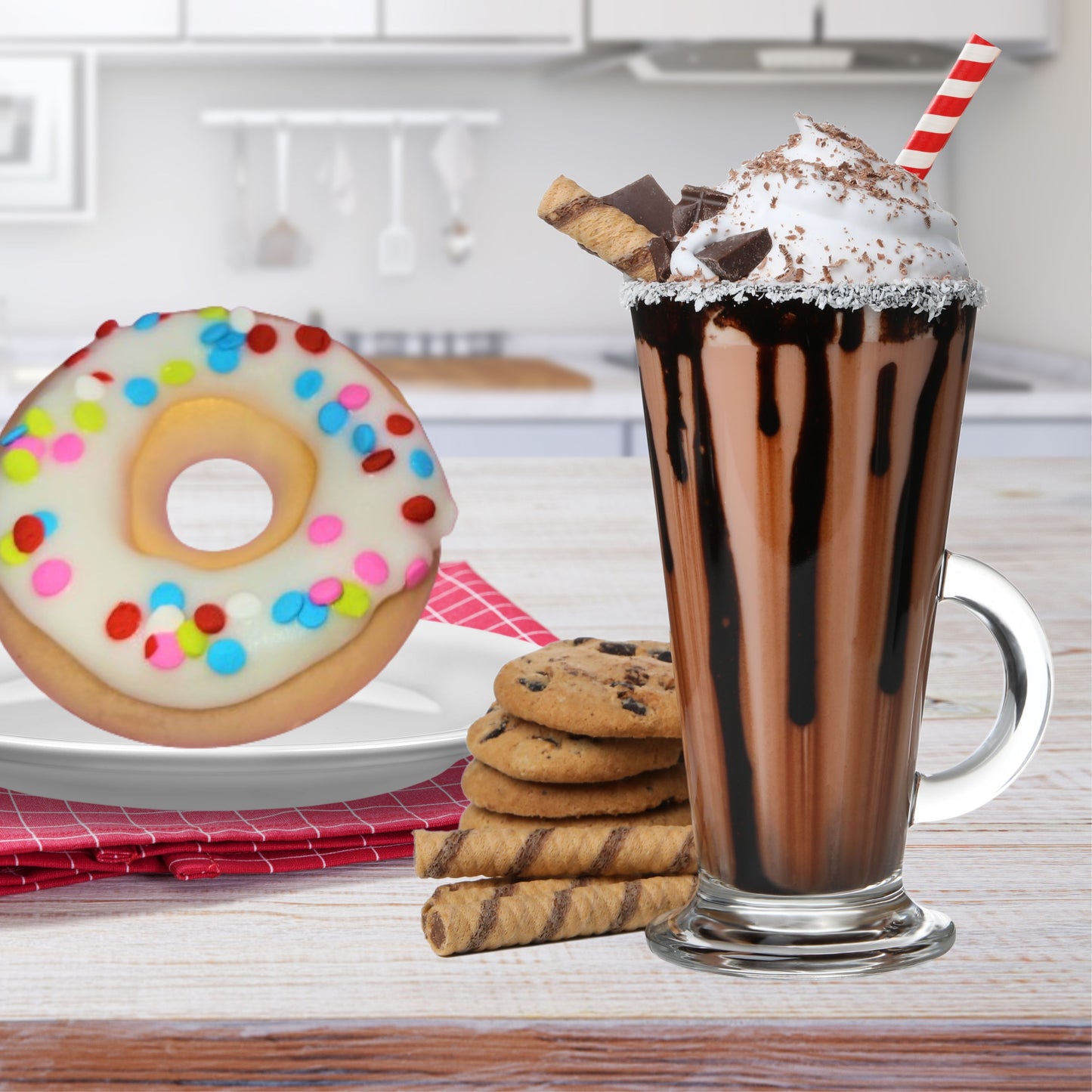 Cafe Delights Fun Confetti Donut Soy Wax Melts
