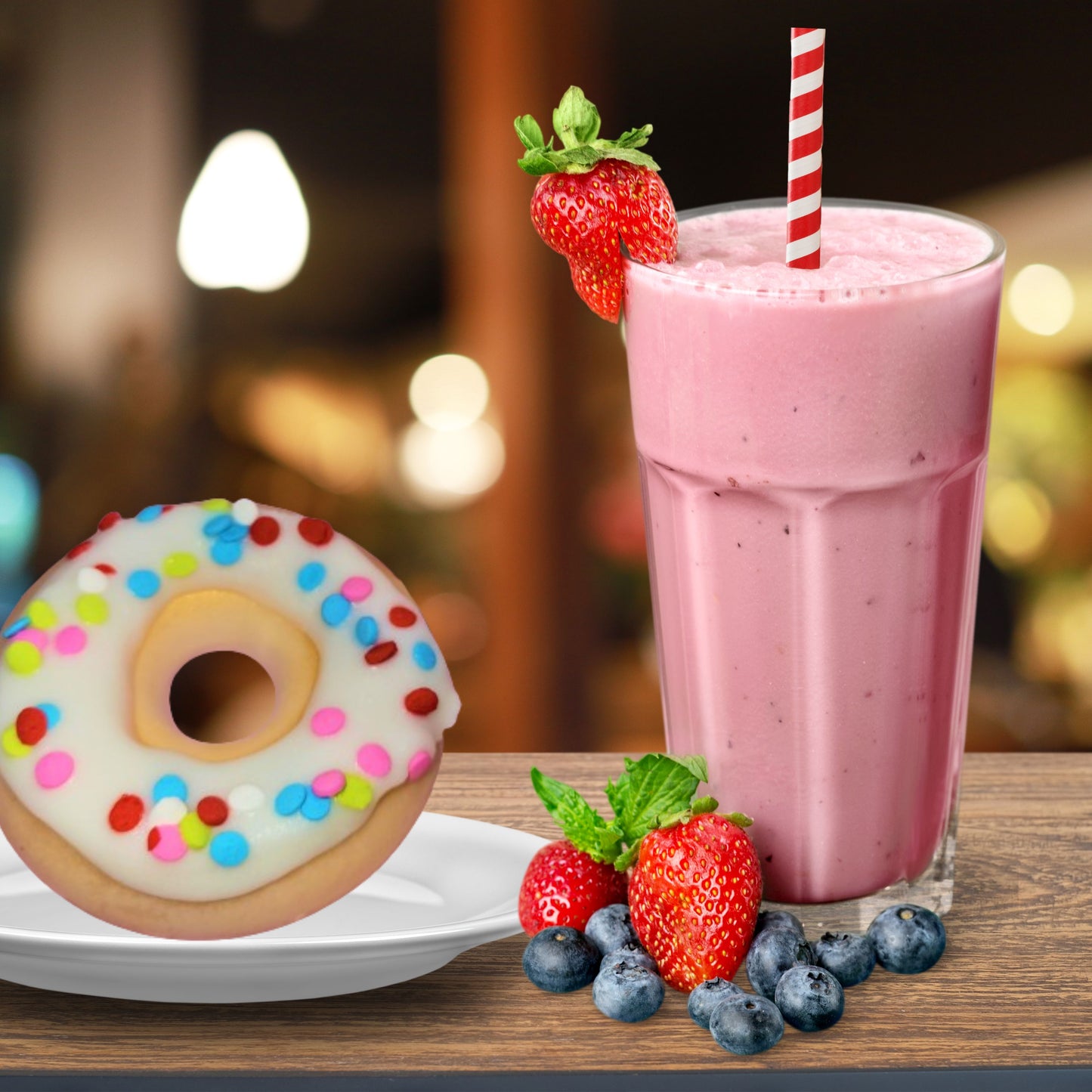 Cafe Delights Fun Confetti Donut Soy Wax Melts