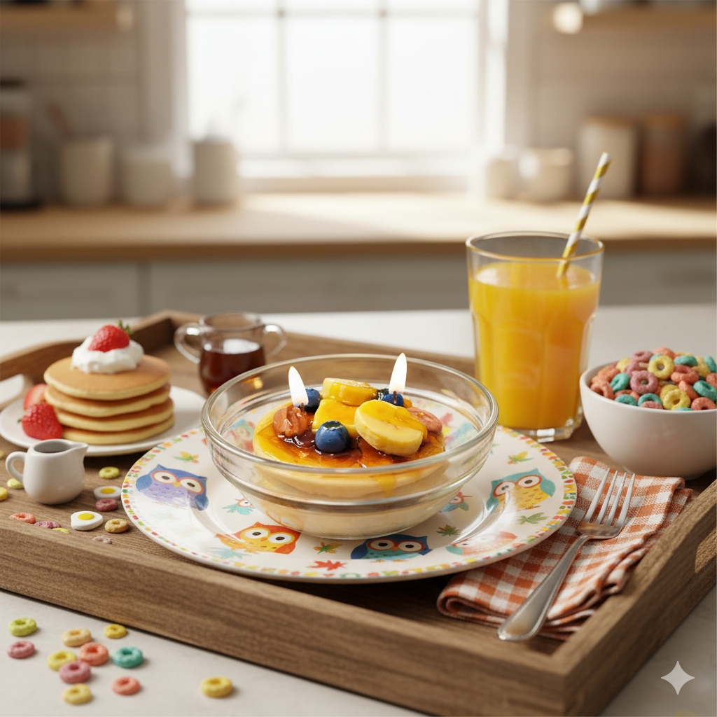 Cafe Delights Banana Nut Pancake Scented Soy Wax Candle
