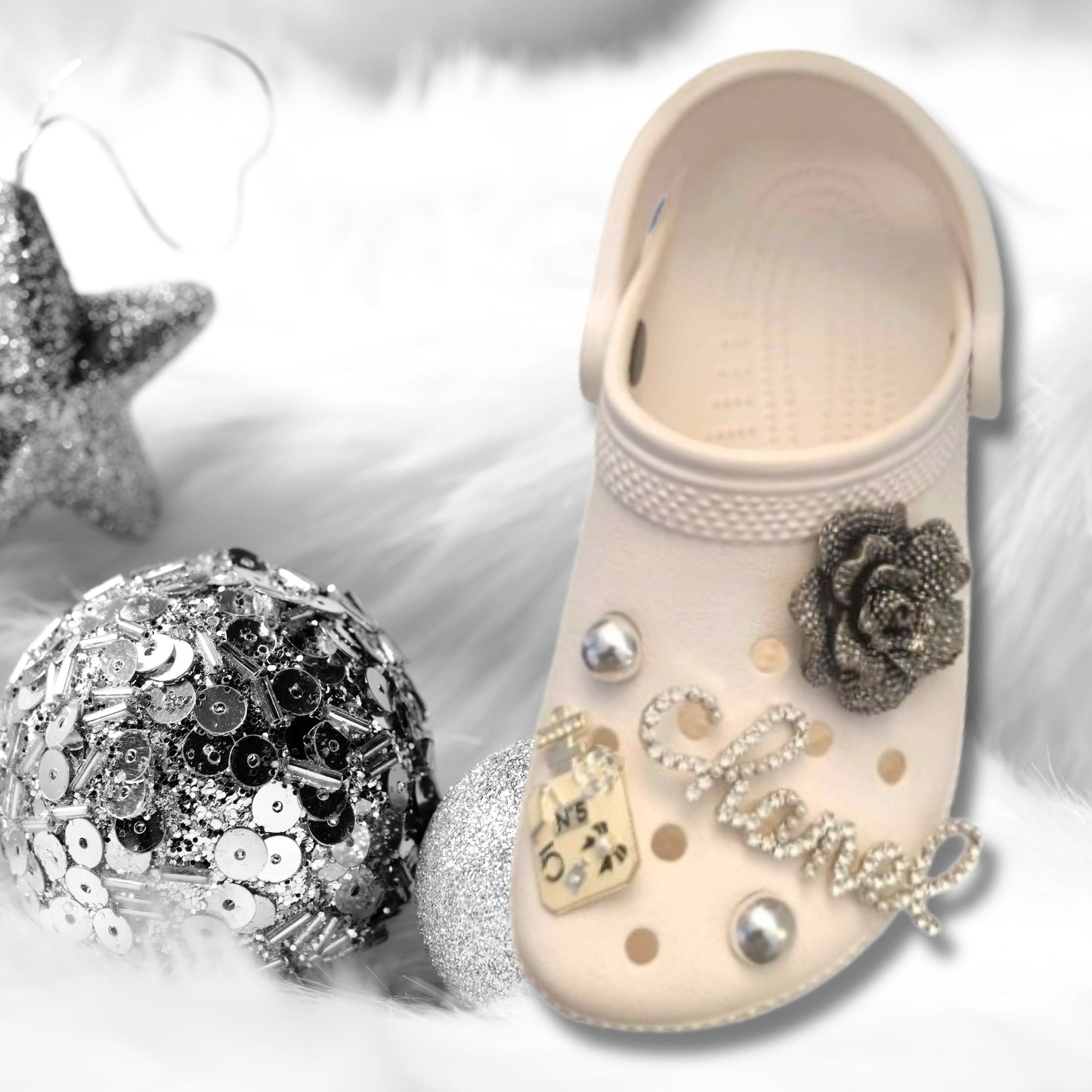 Luxury Glitz N Glam Chanelista Shoe Charms