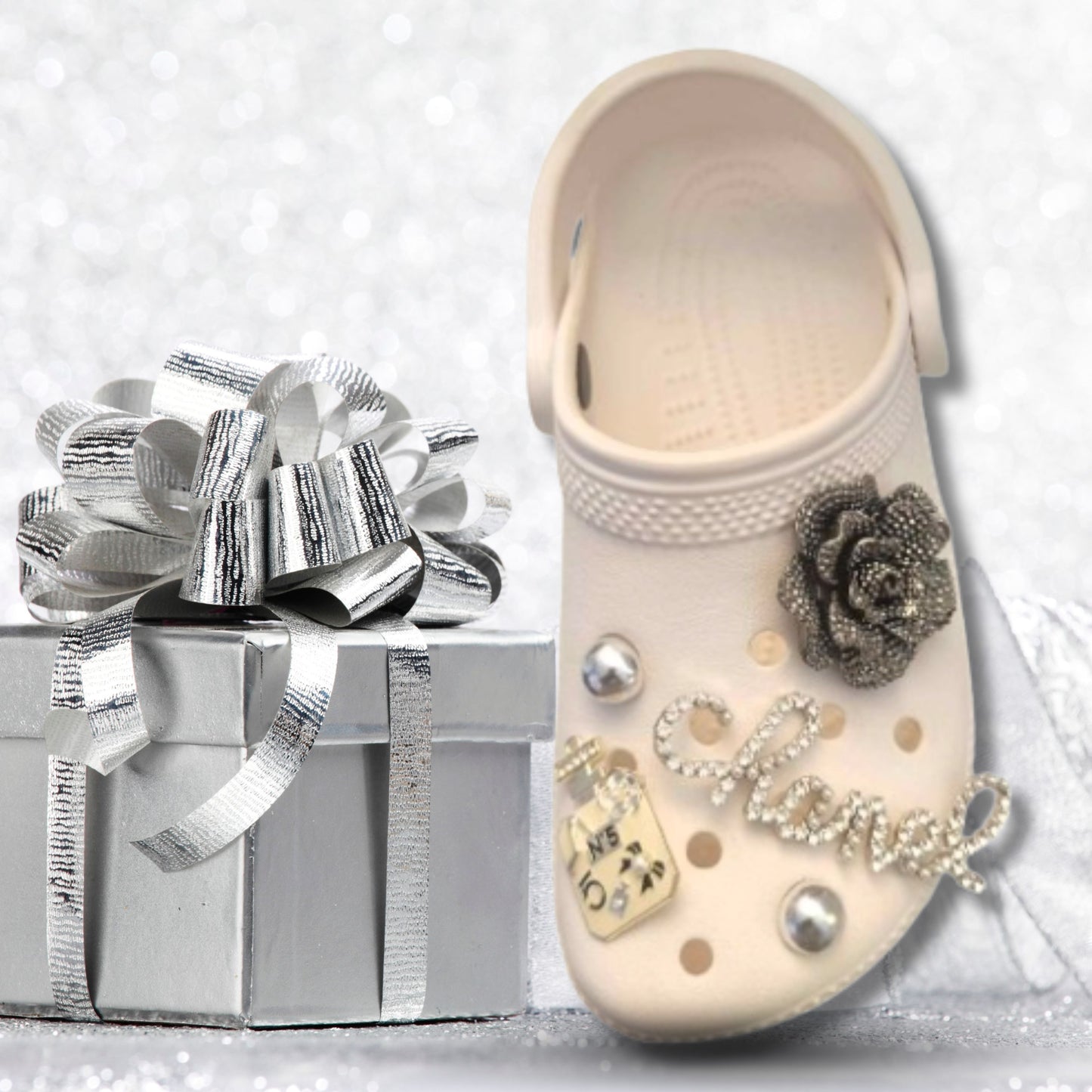 Luxury Glitz N Glam Chanelista Shoe Charms