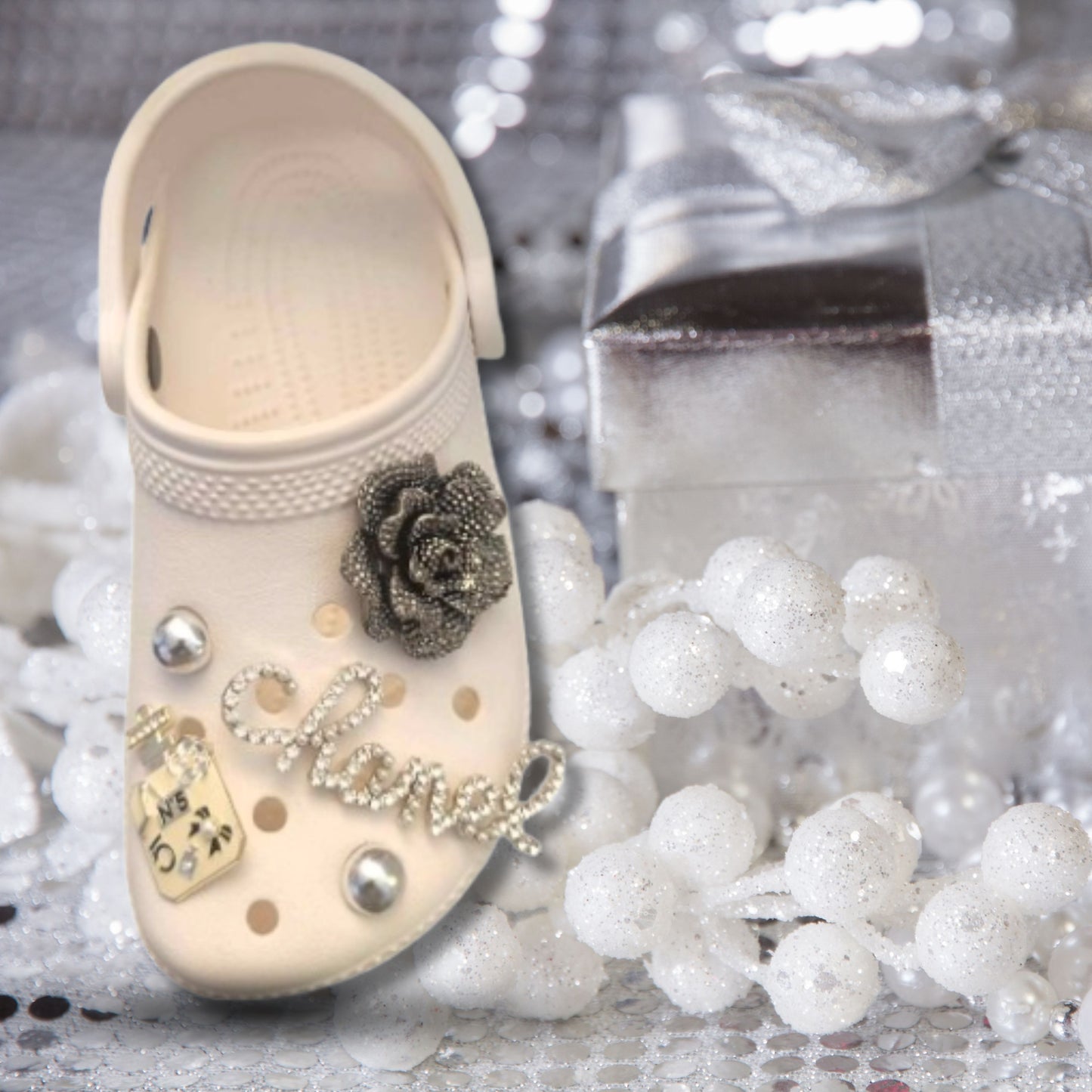 Luxury Glitz N Glam Chanelista Shoe Charms