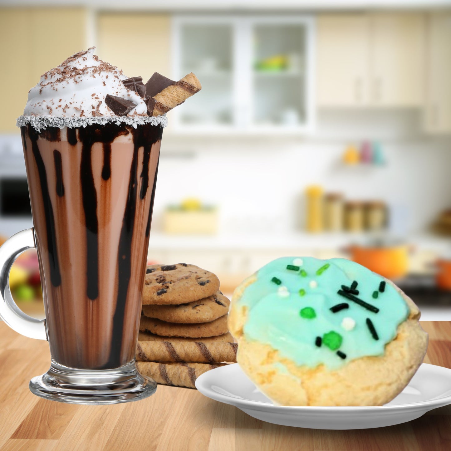 Cafe Delights Mint Chocolate Chip Cookie Scented Soy Wax Melts